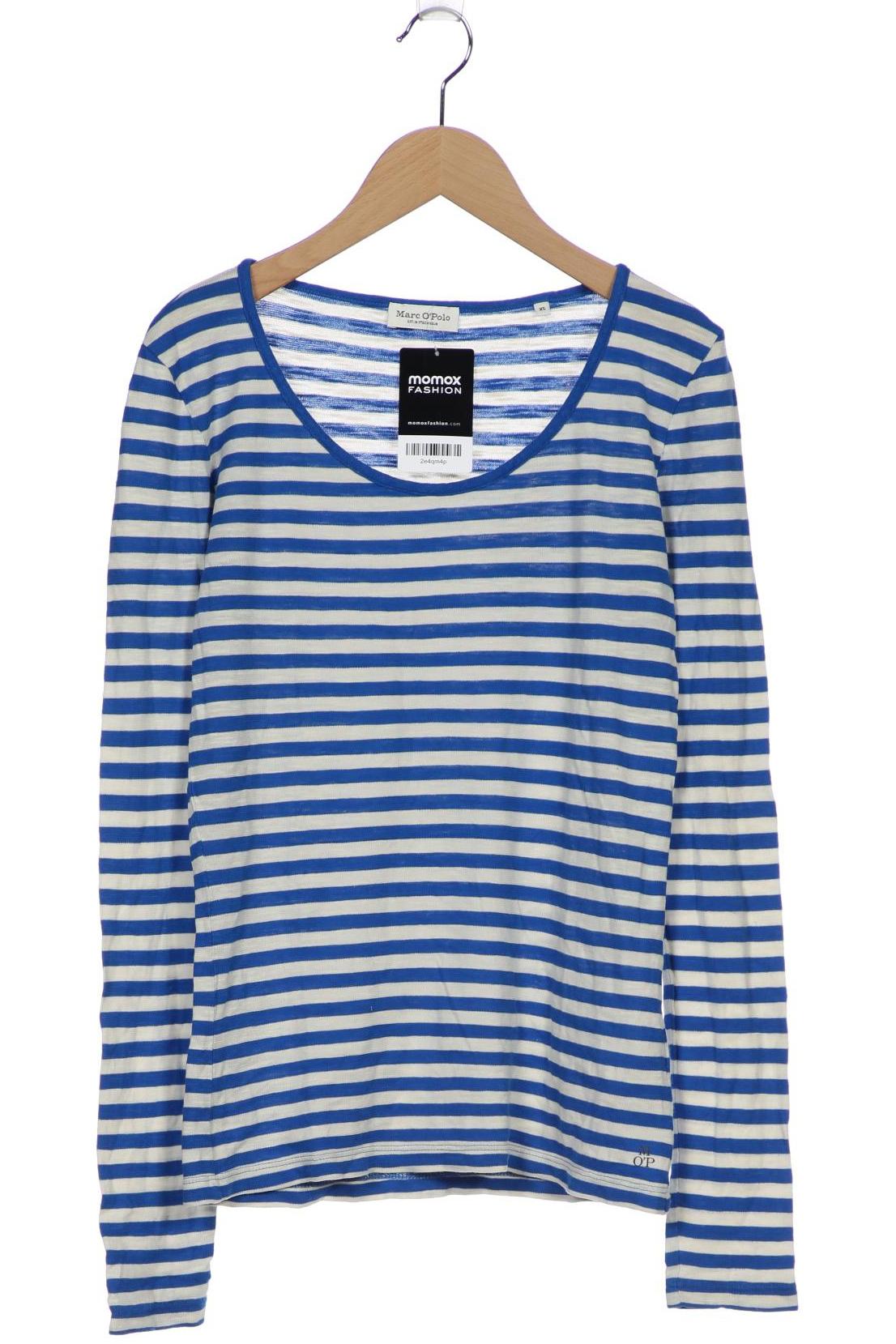 

Marc O Polo Damen Langarmshirt, blau, Gr. 34