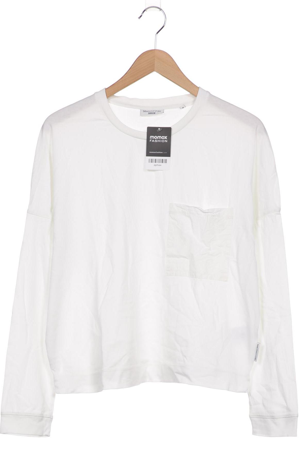 

Marc O Polo Damen Langarmshirt, weiß