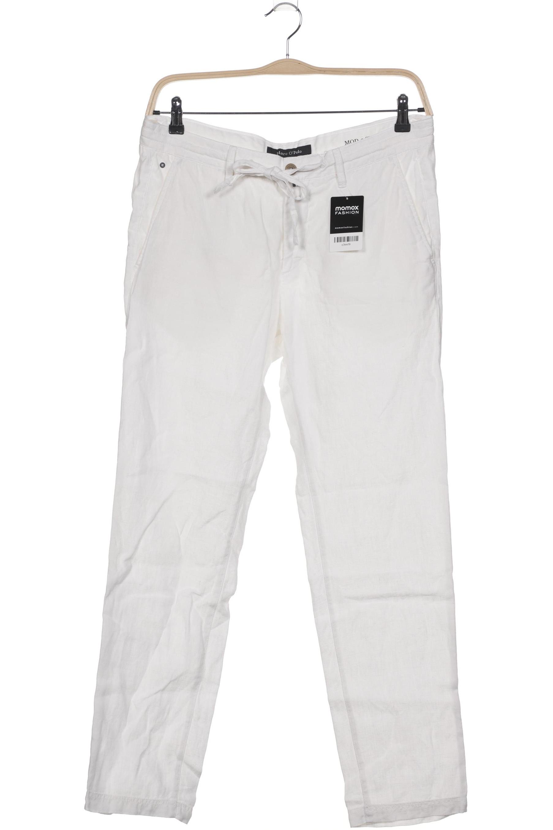 

Marc O Polo Herren Stoffhose, weiß, Gr. 34