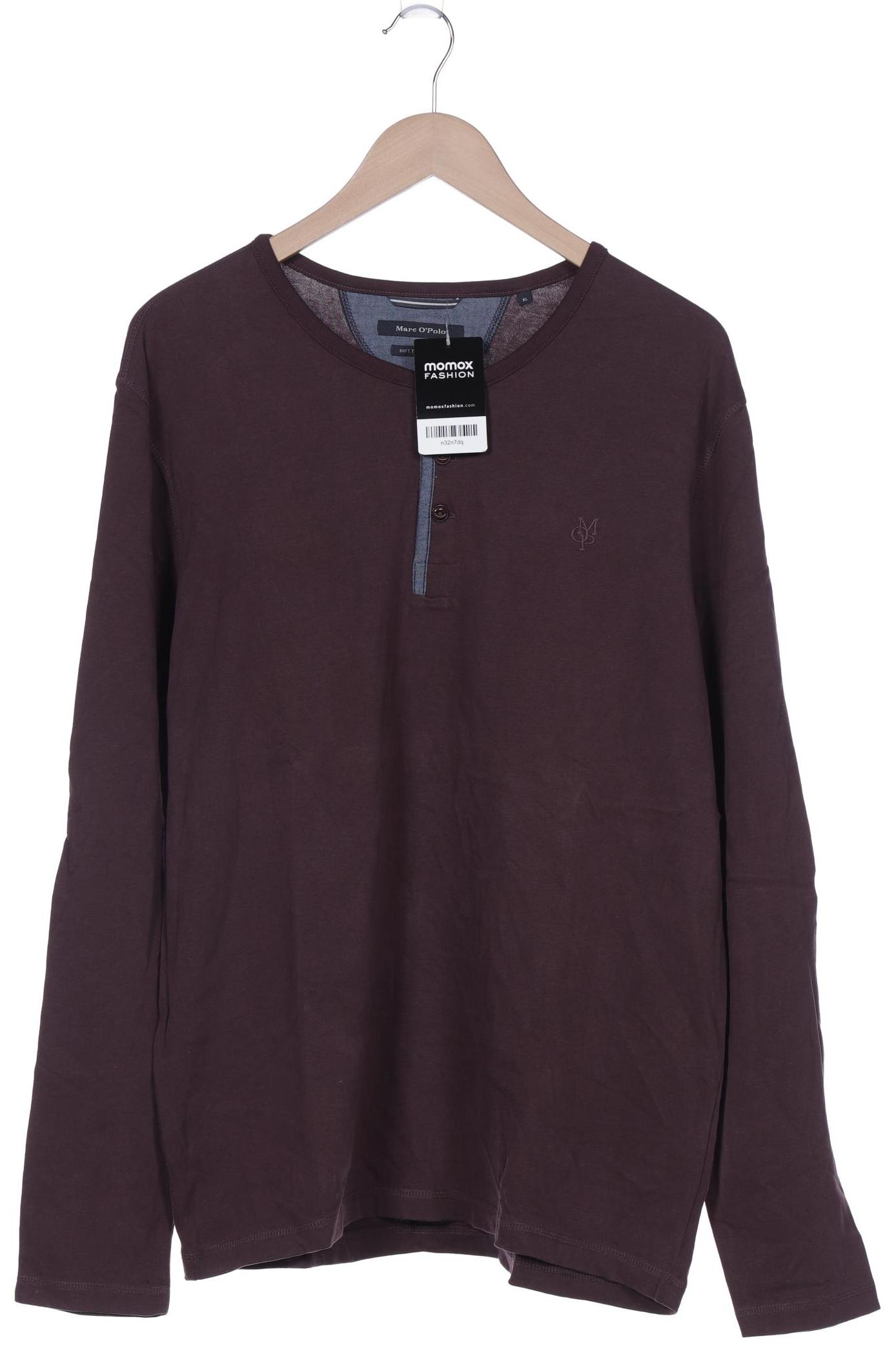 

Marc O Polo Herren Langarmshirt, bordeaux, Gr. 54