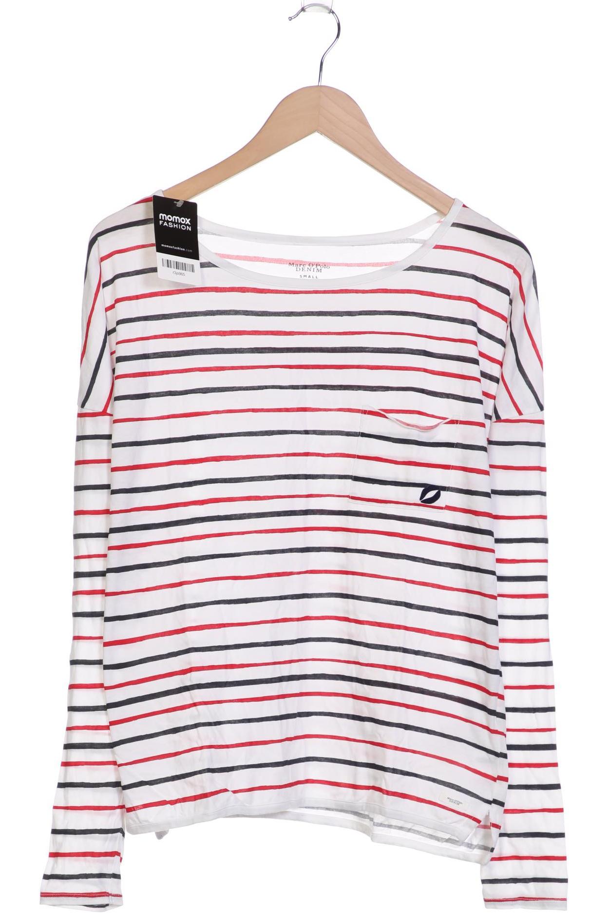 

Marc O Polo Damen Langarmshirt, weiß, Gr. 36