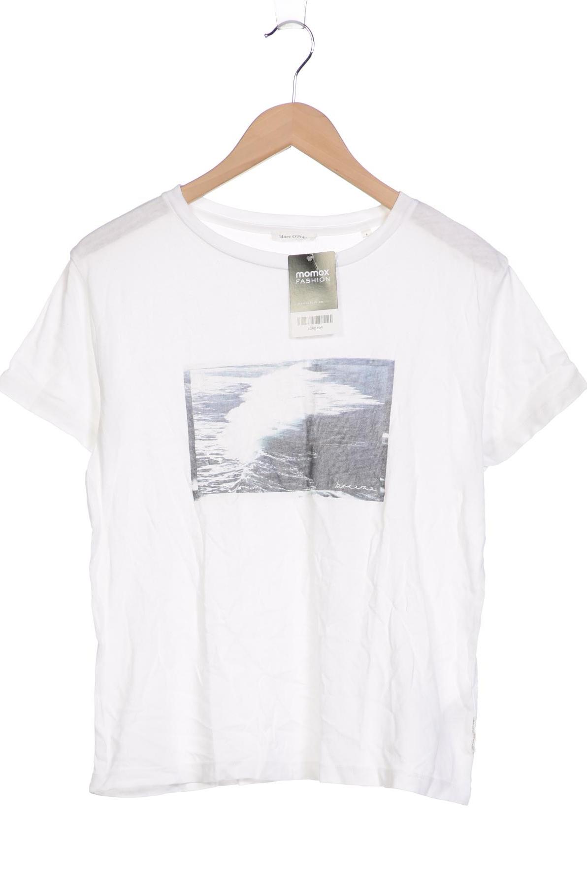 

Marc O Polo Damen T-Shirt, weiß, Gr. 36