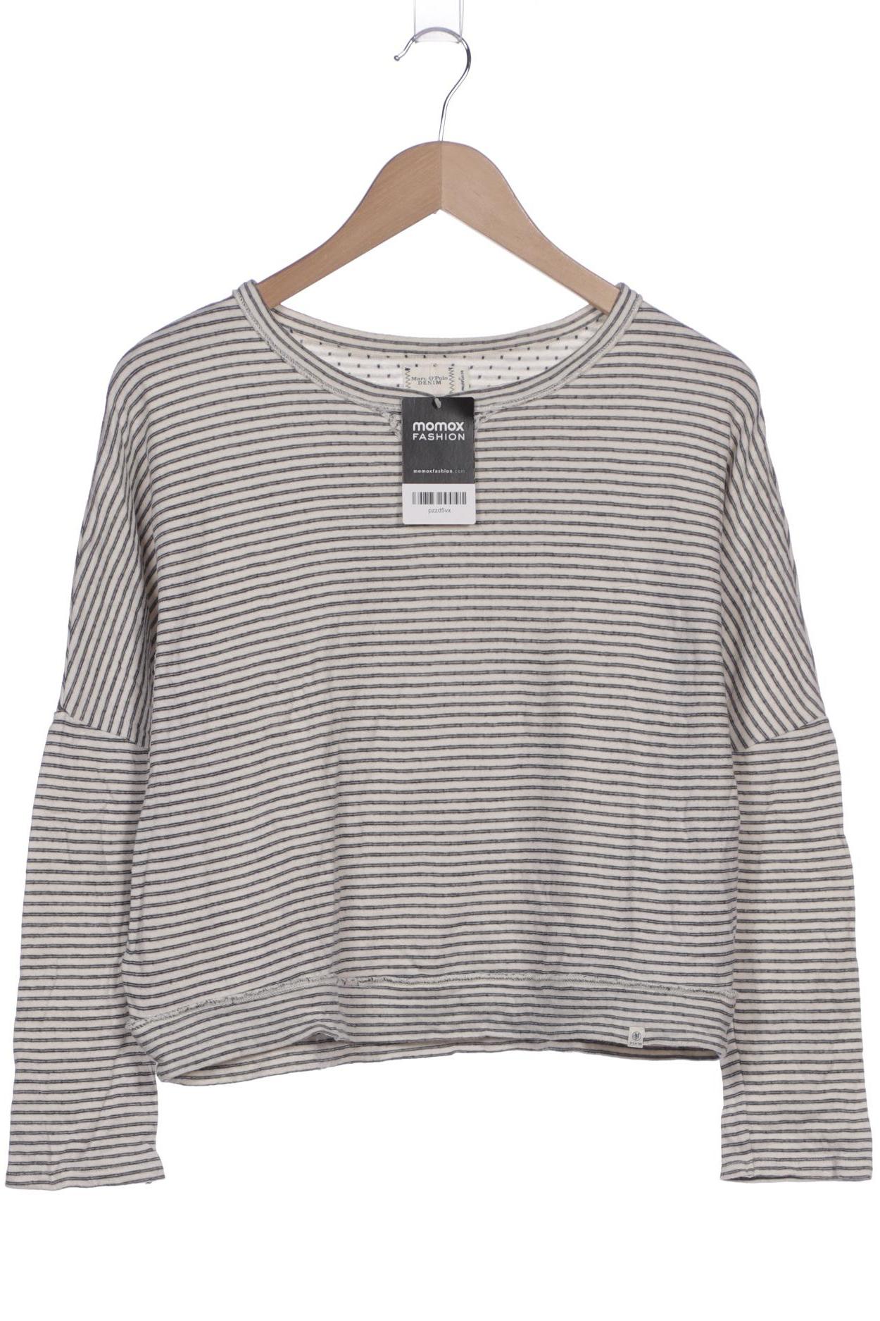 

Marc O Polo Damen Langarmshirt, weiß, Gr. 38