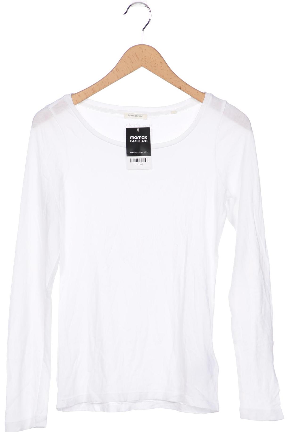

Marc O Polo Damen Langarmshirt, weiß, Gr. 34
