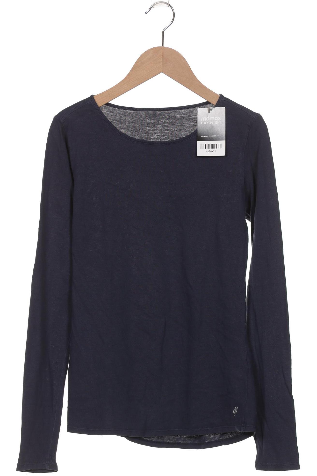 

Marc O Polo Damen Langarmshirt, marineblau, Gr. 36