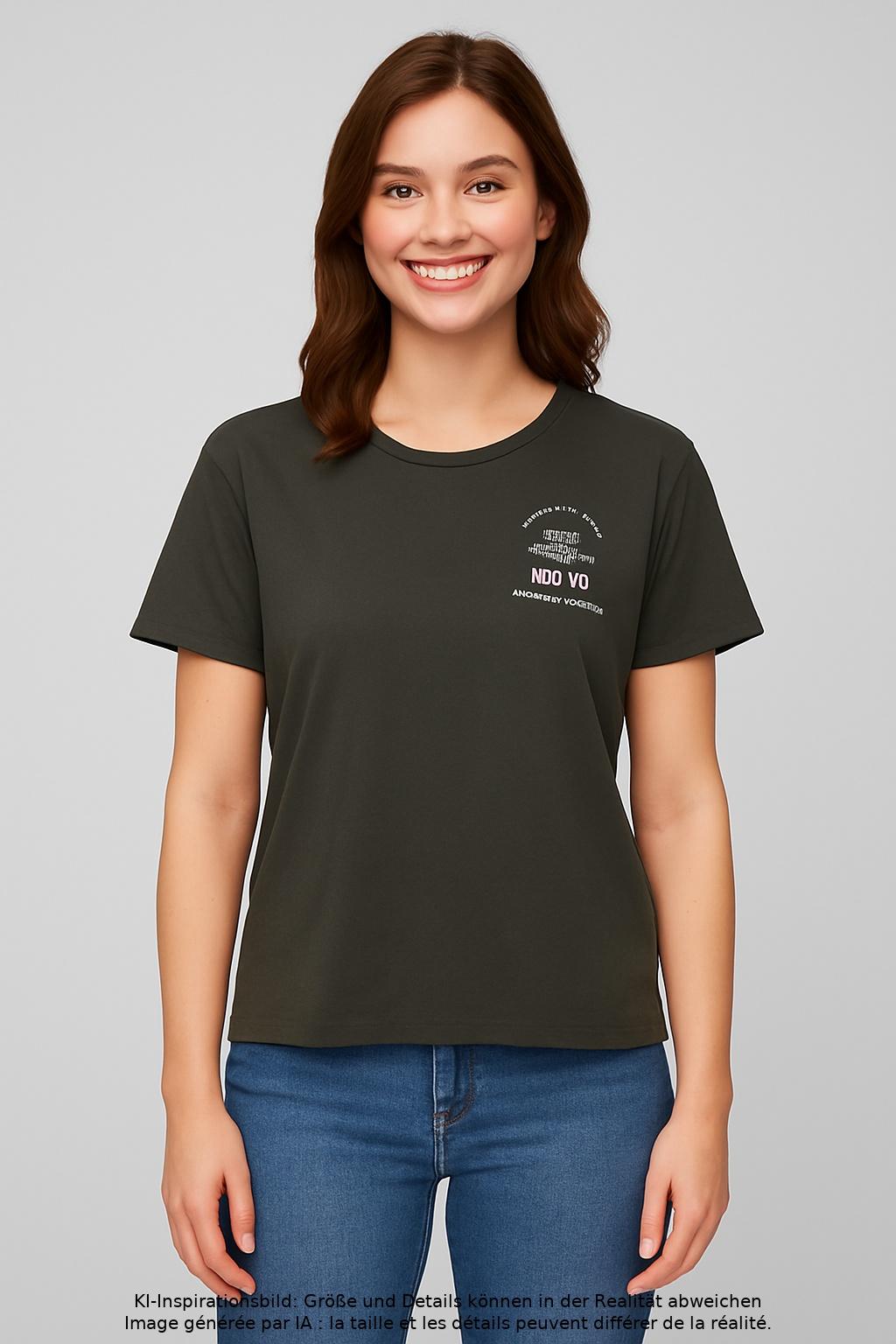 

Marc O Polo Damen T-Shirt, grau, Gr. 38