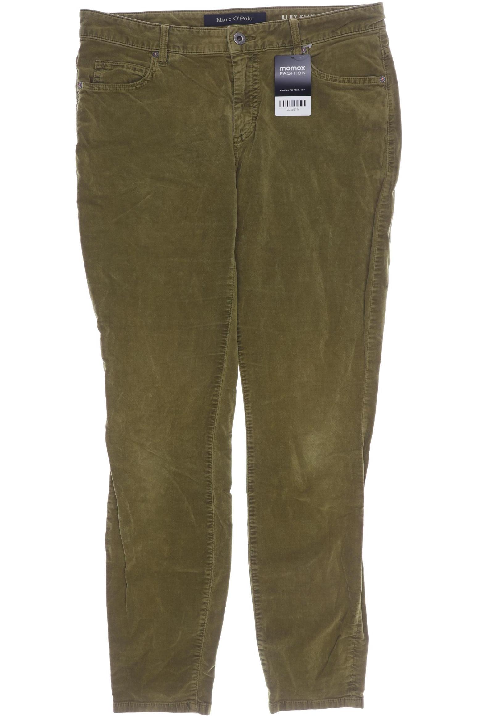 

Marc O Polo Damen Stoffhose, grün, Gr. 31