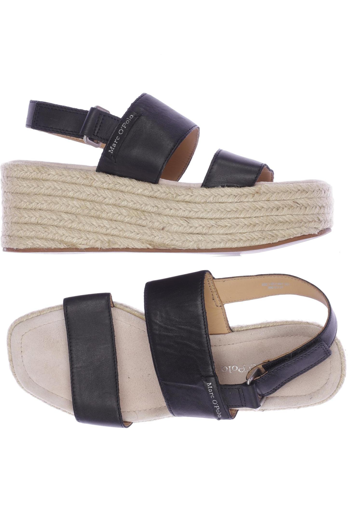 

Marc O Polo Damen Sandale, schwarz, Gr. 37