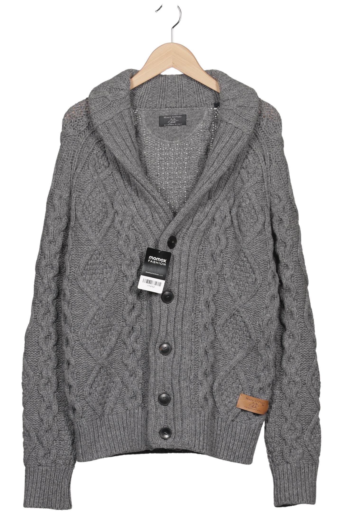 

Marc O Polo Herren Strickjacke, grau, Gr. 52