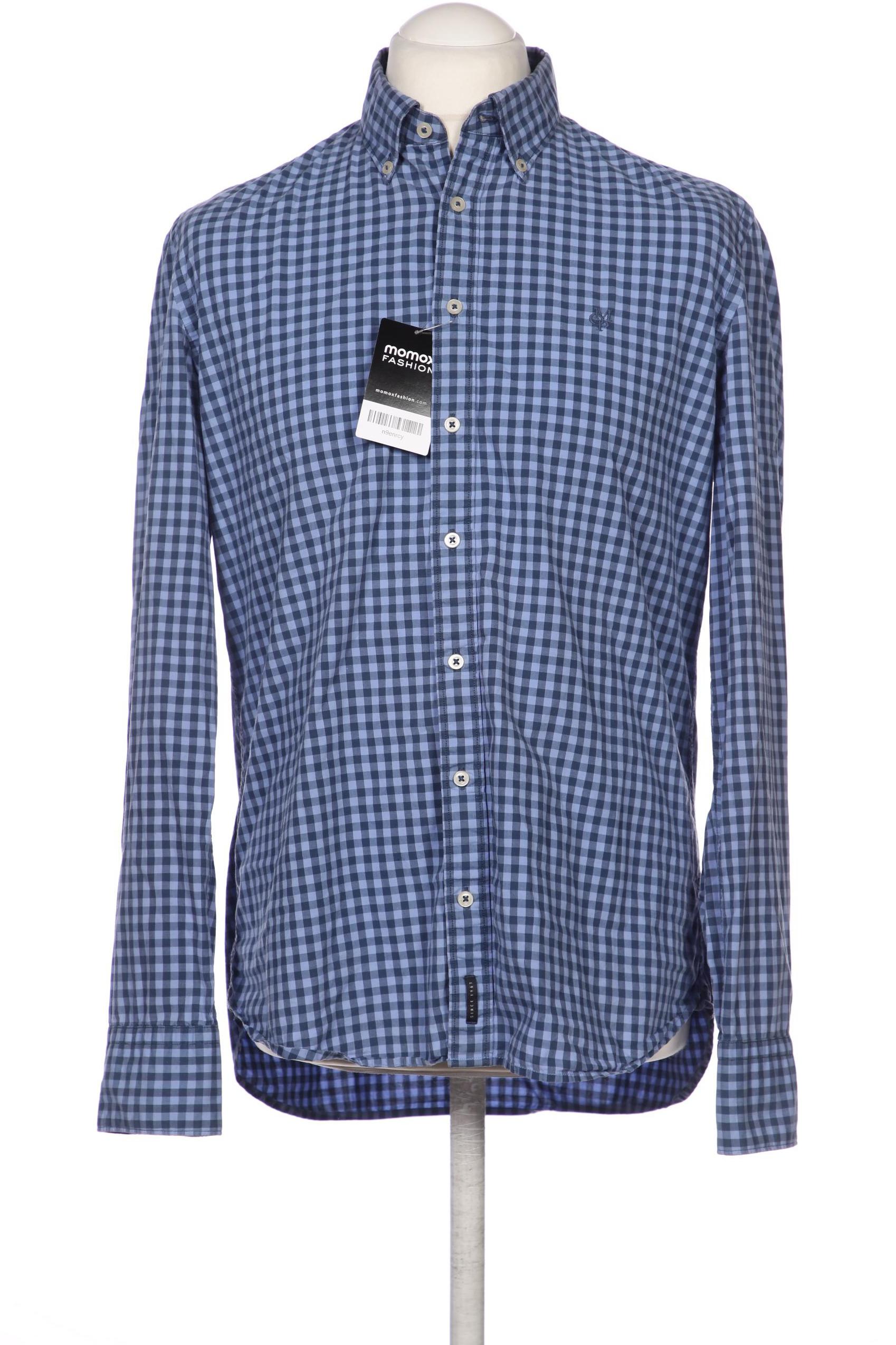 

Marc O Polo Herren Hemd, blau, Gr. 52