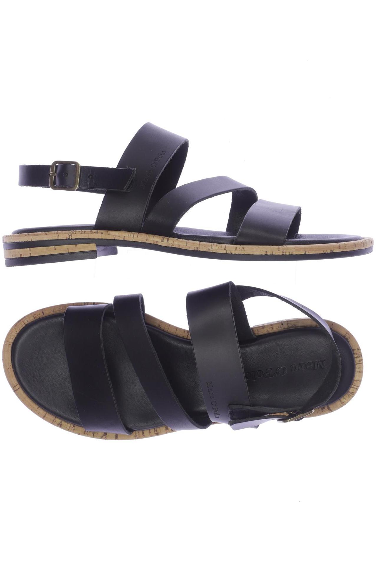 

Marc O Polo Damen Sandale, schwarz, Gr. 39