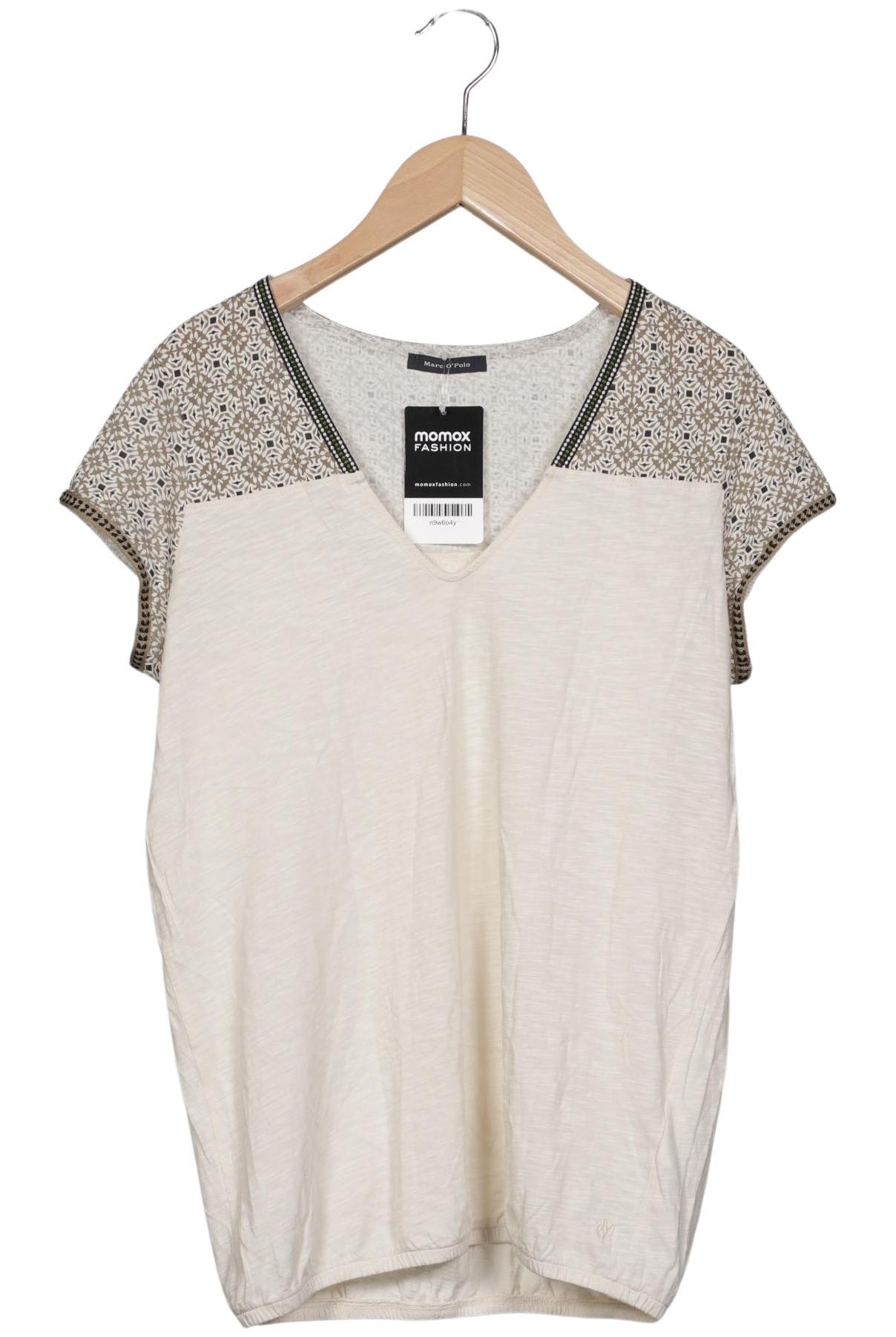 

Marc O Polo Damen T-Shirt, cremeweiß, Gr. 34