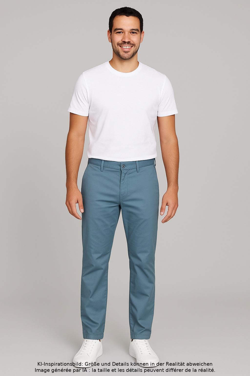 Thumbnail - Marc O Polo Herren Stoffhose, hellblau, Gr. 30