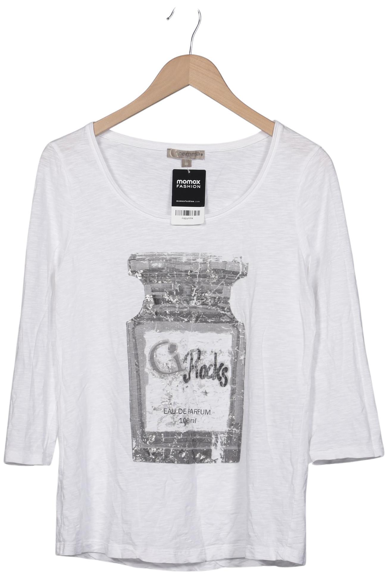 

Marc O Polo Damen Langarmshirt, weiß, Gr. 40