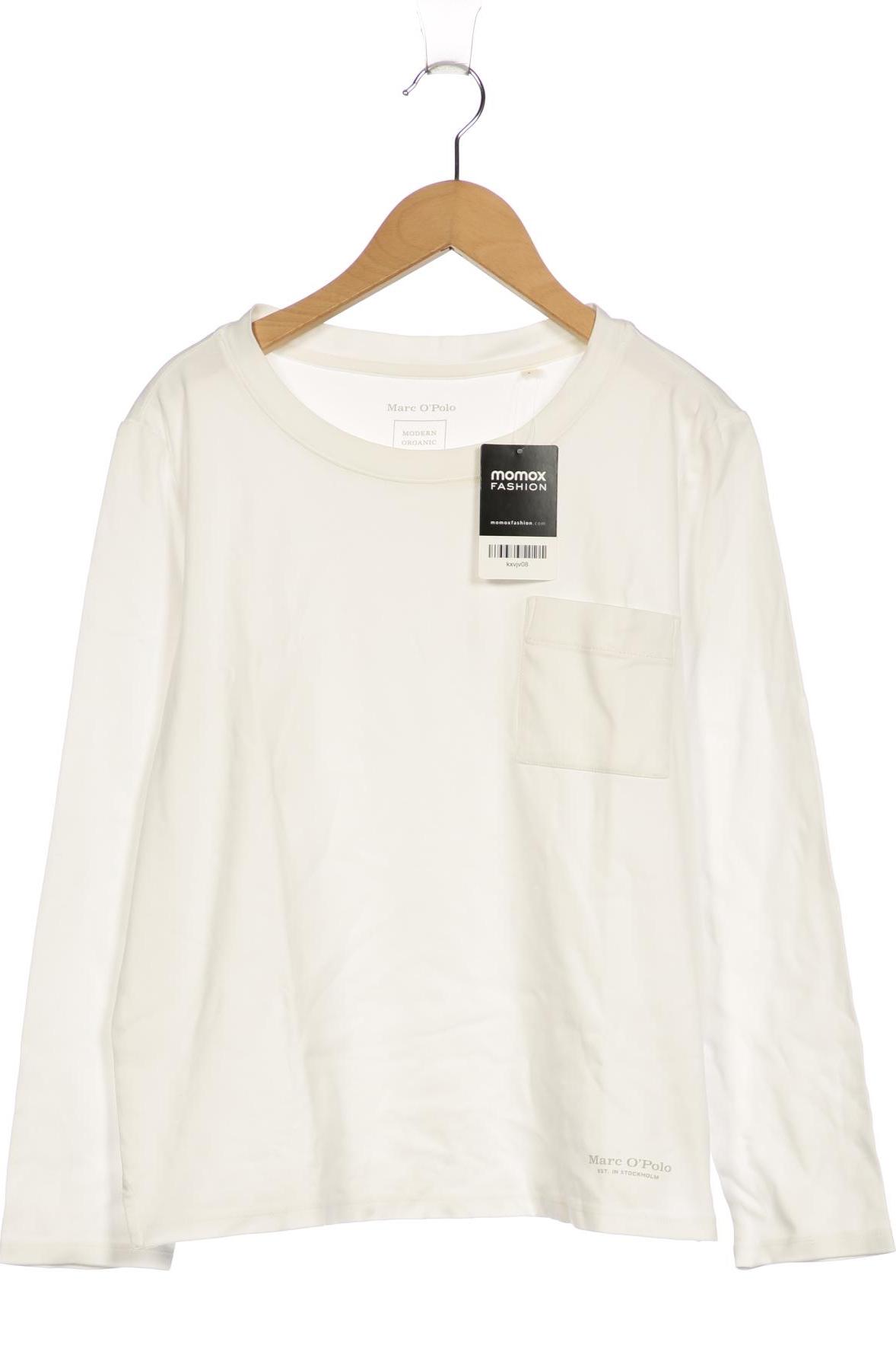 

Marc O Polo Damen Langarmshirt, weiß, Gr. 36