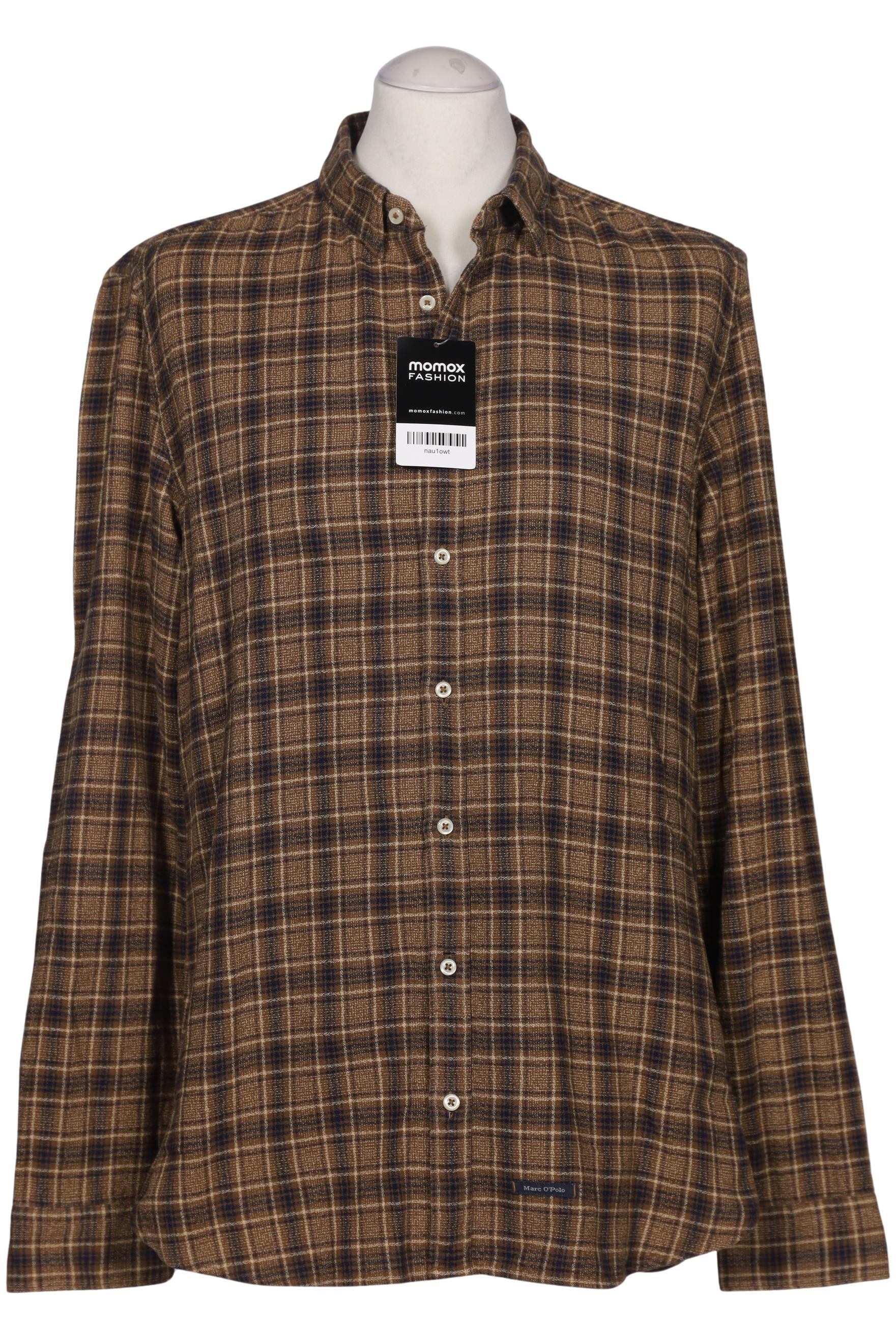 

Marc O Polo Herren Hemd, braun, Gr. 52
