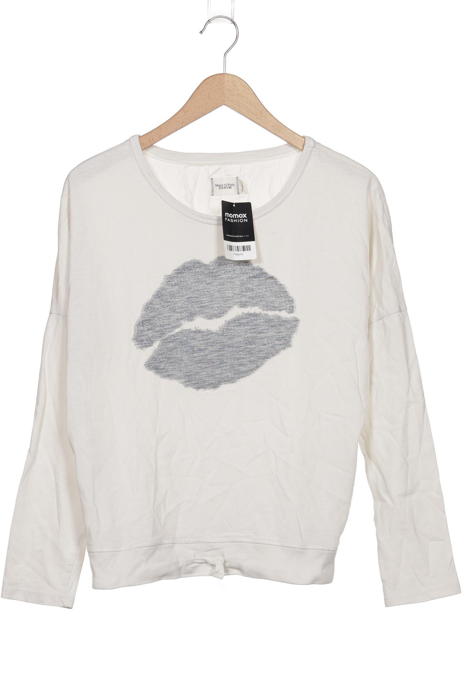 

Marc O Polo Damen Langarmshirt, weiß, Gr. 38