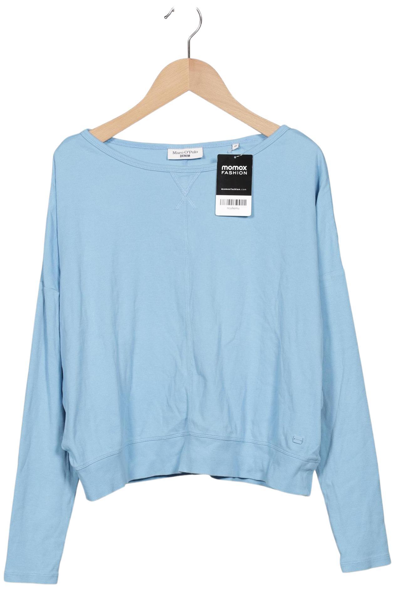 

Marc O Polo Damen Langarmshirt, hellblau, Gr. 34