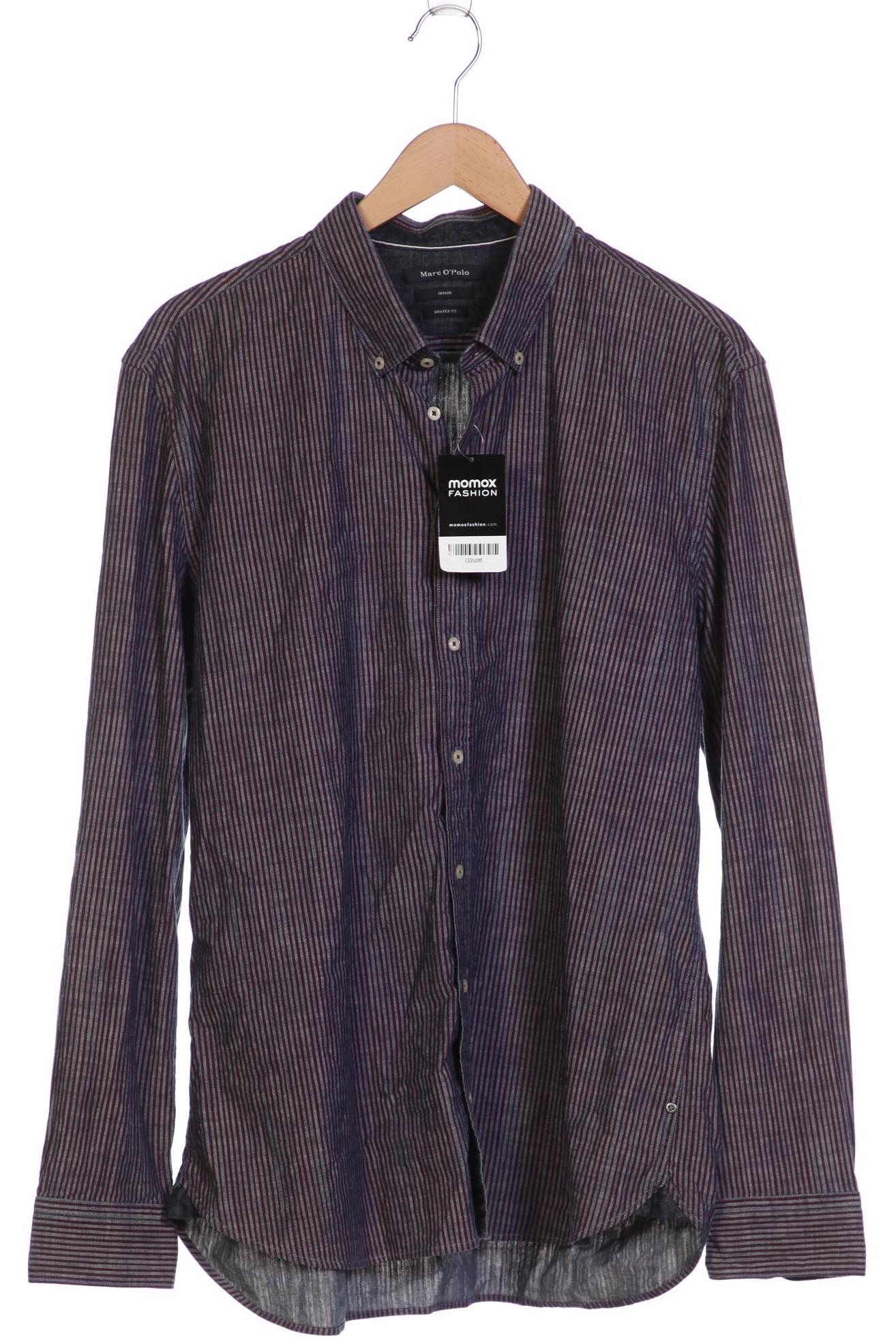 

Marc O Polo Herren Hemd, bordeaux, Gr. 56