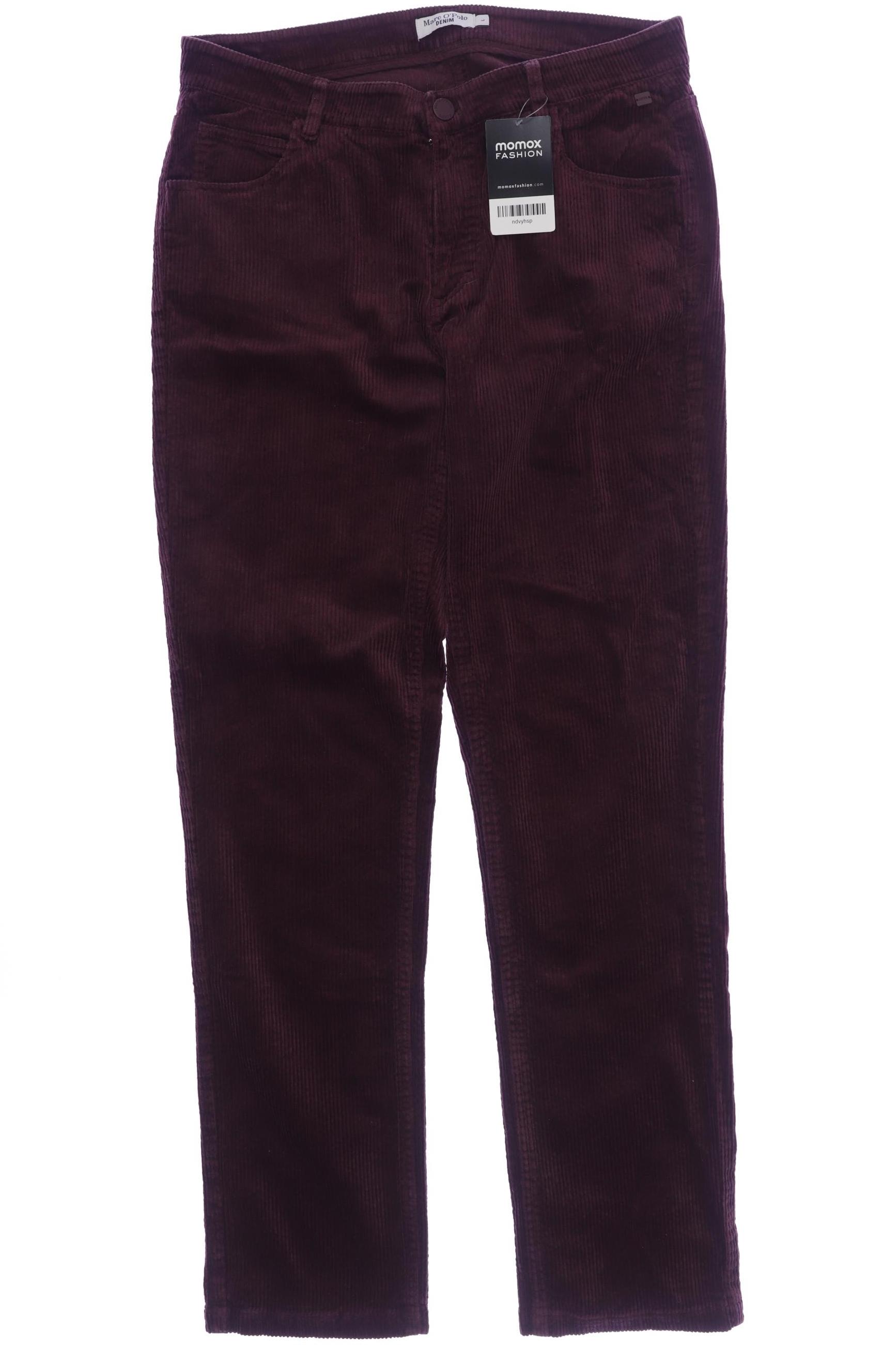 

Marc O Polo Damen Stoffhose, bordeaux, Gr. 0