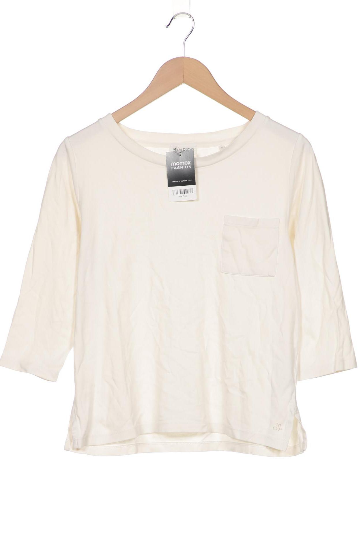 

Marc O Polo Damen Langarmshirt, cremeweiß