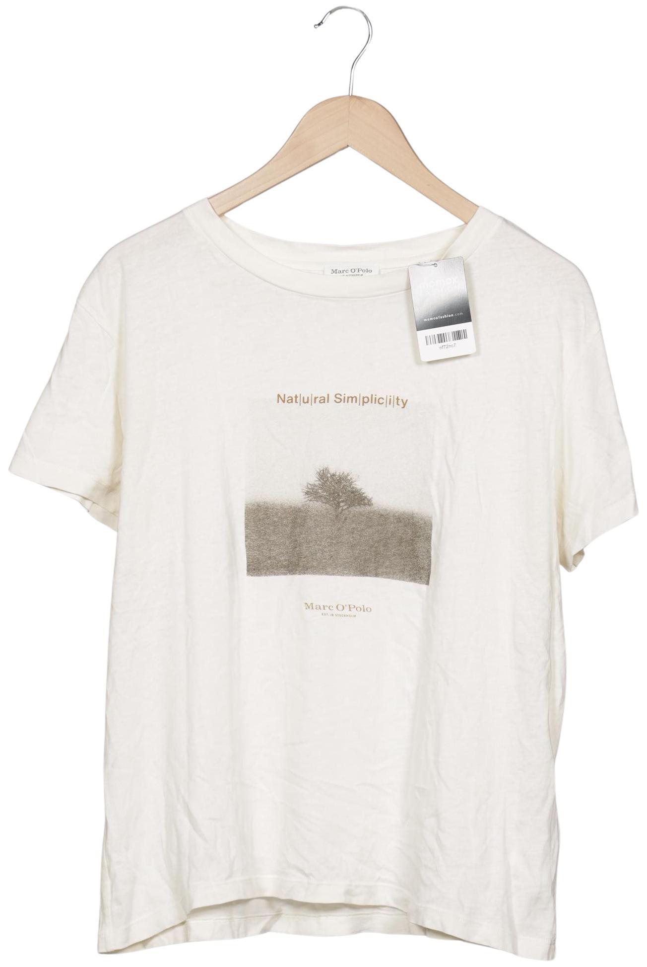 

Marc O Polo Damen T-Shirt, cremeweiß, Gr. 42