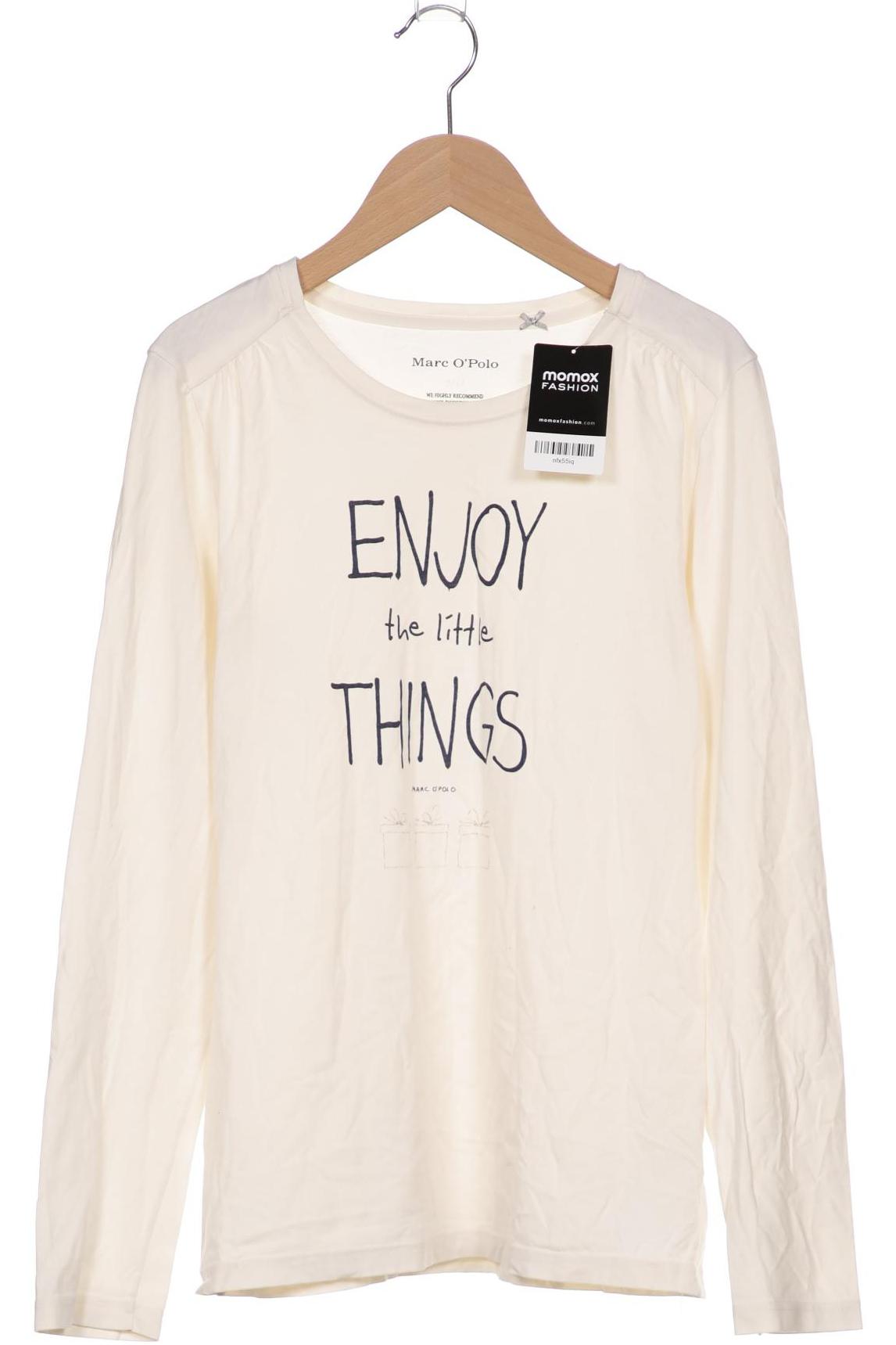 

Marc O Polo Damen Langarmshirt, weiß