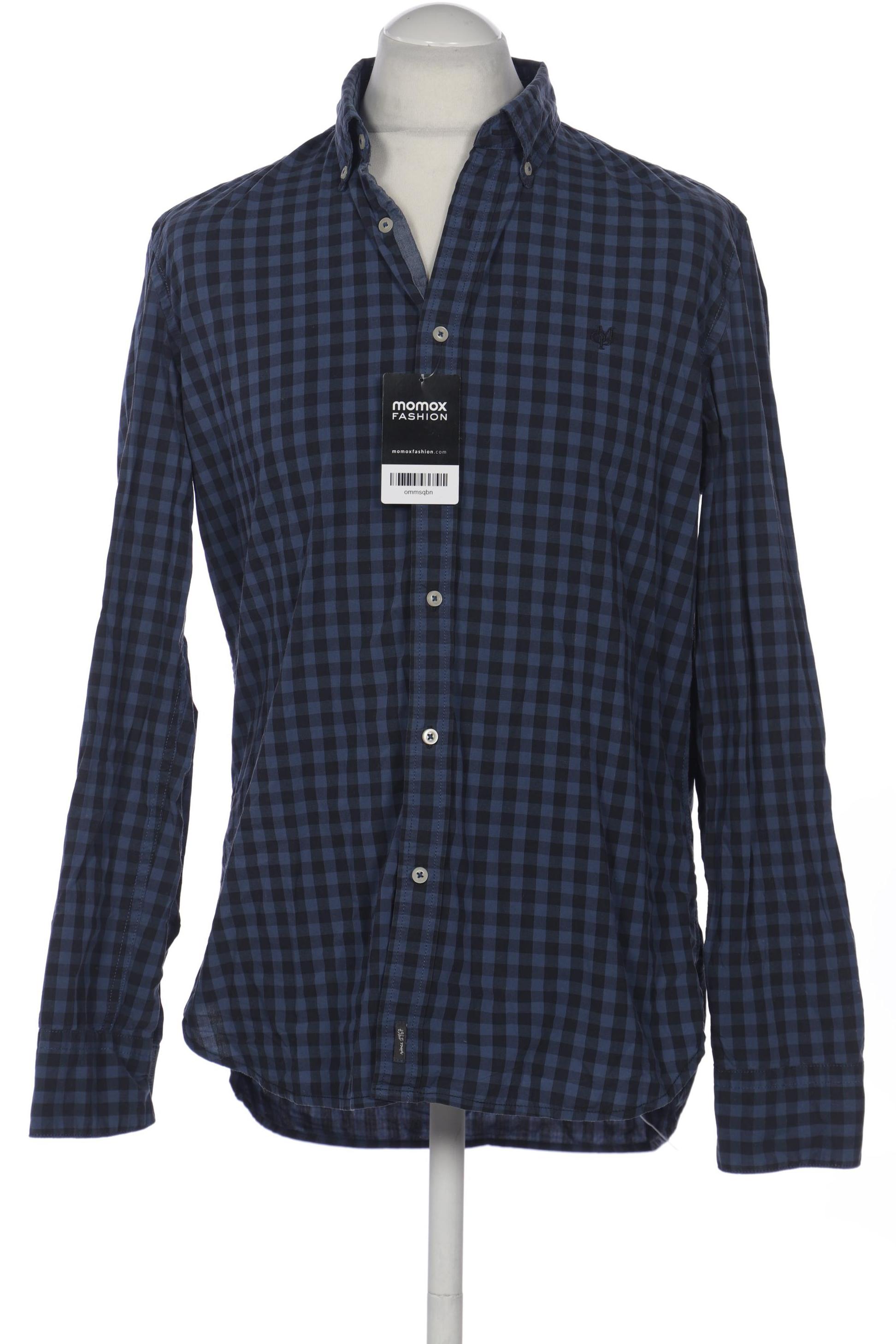 

Marc O Polo Herren Hemd, marineblau, Gr. 52