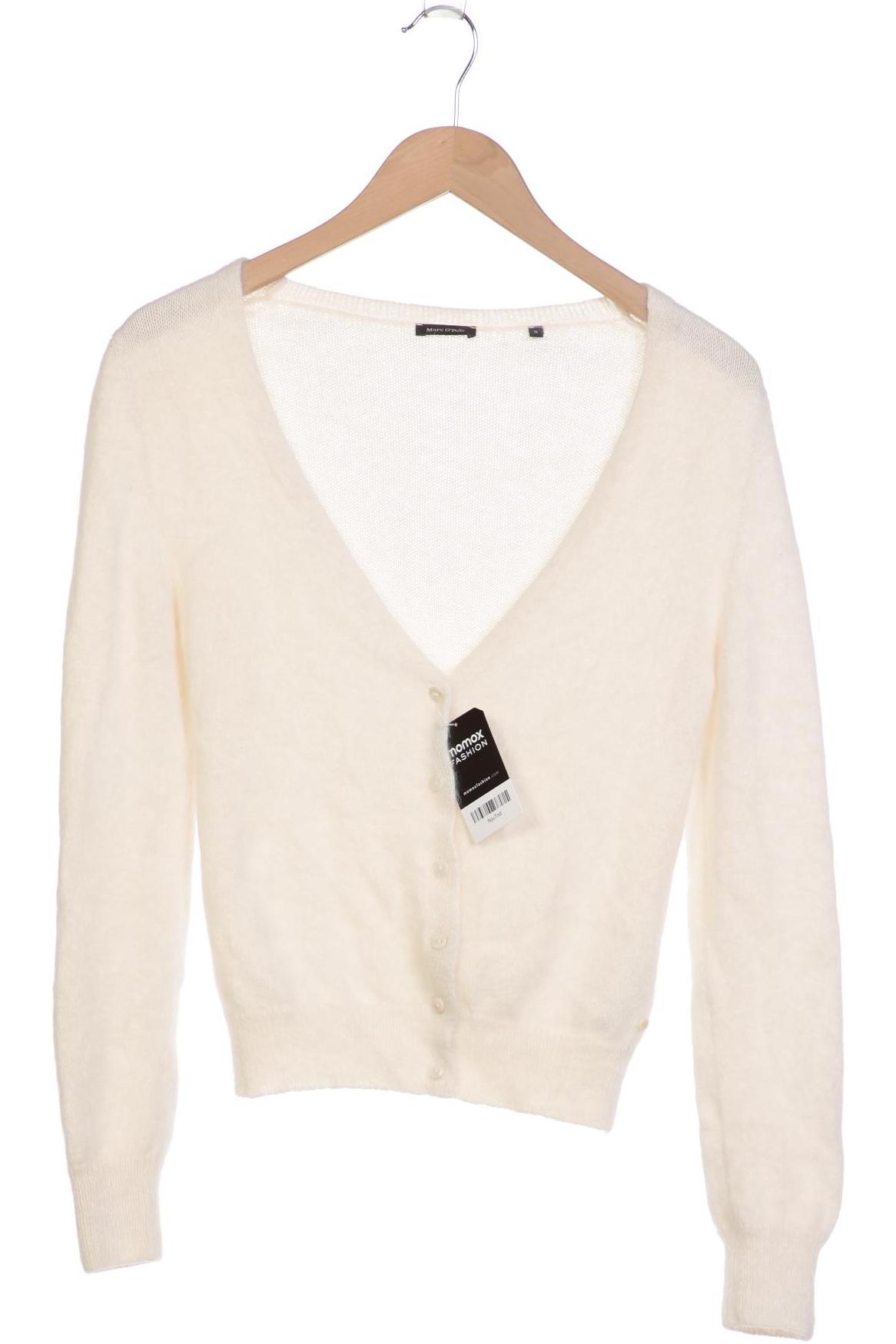 

Marc O Polo Damen Strickjacke, weiß, Gr. 36