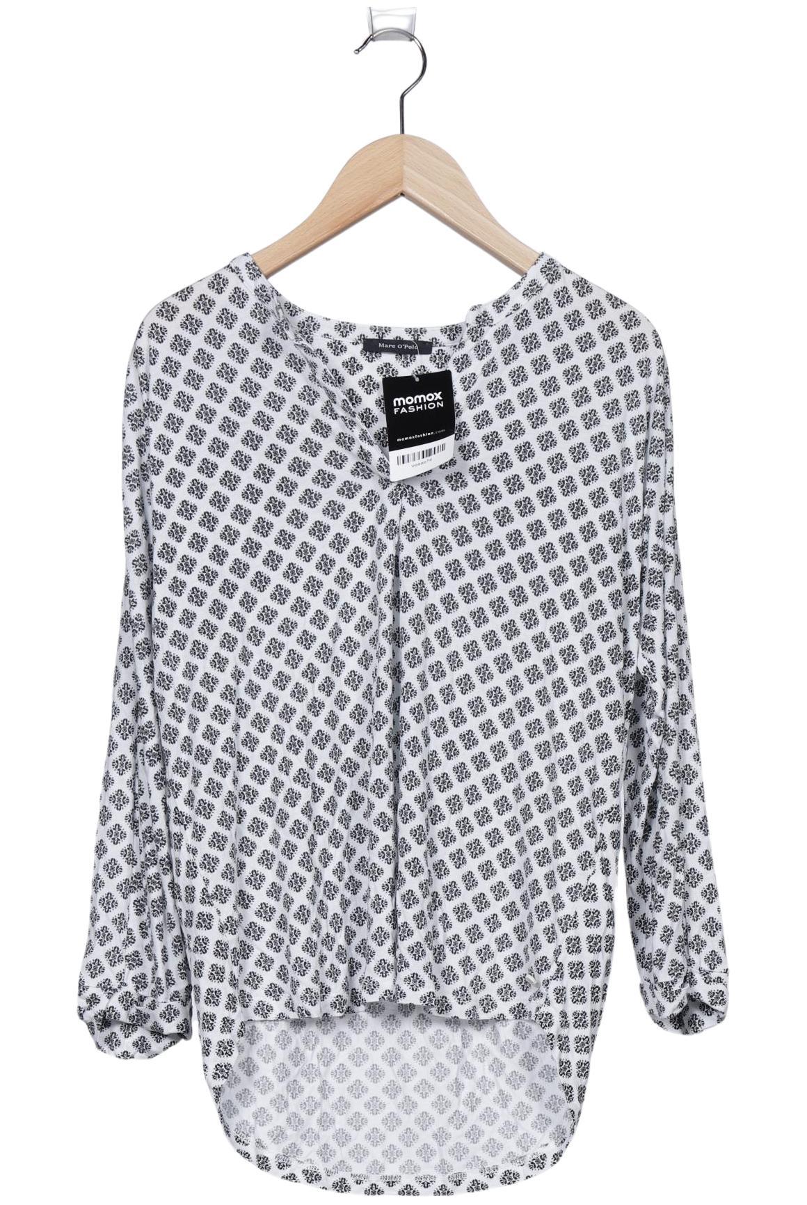 

Marc O Polo Damen Langarmshirt, weiß, Gr. 38