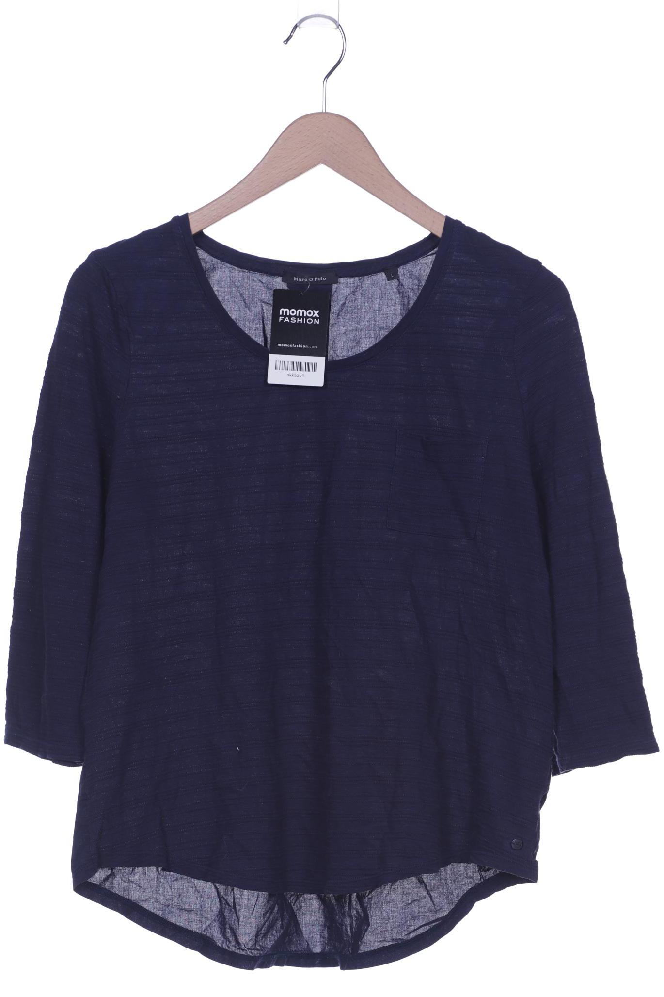 

Marc O Polo Damen Langarmshirt, marineblau, Gr. 42