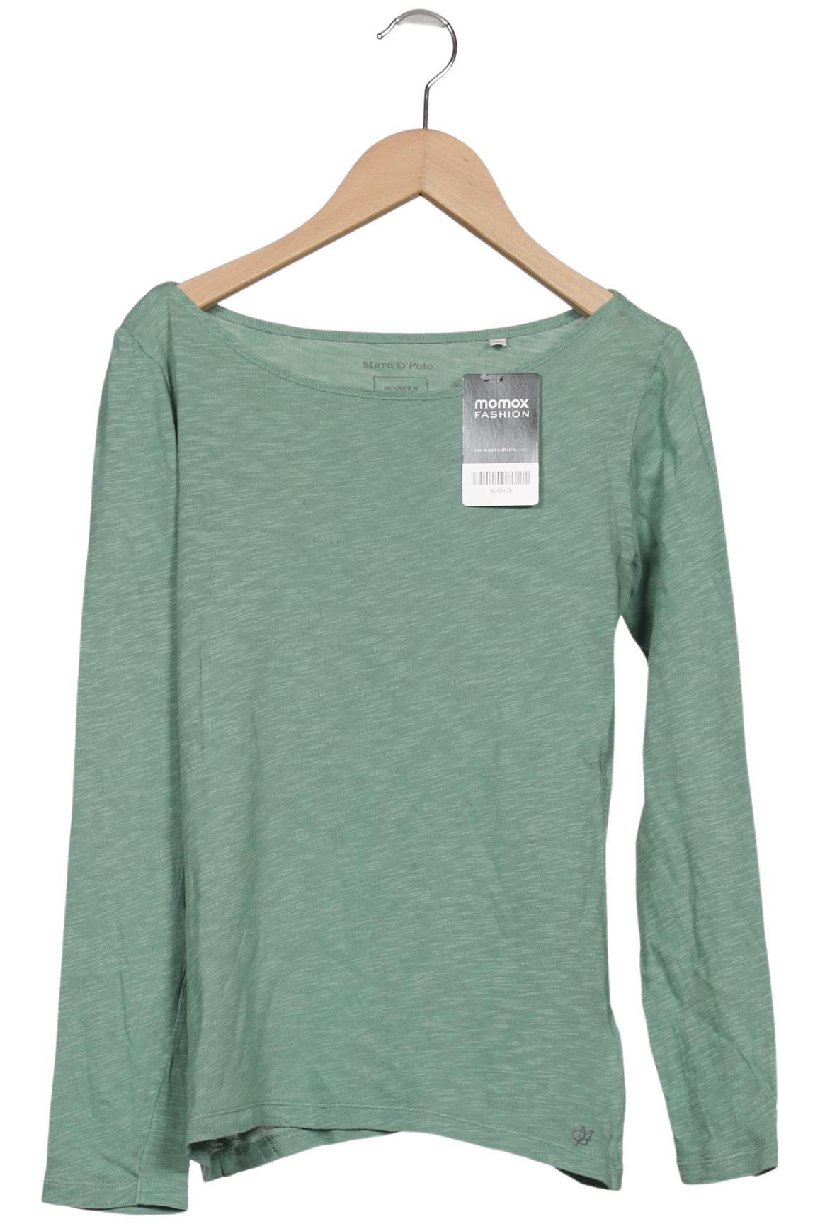 

Marc O Polo Damen Langarmshirt, hellgrün, Gr. 34