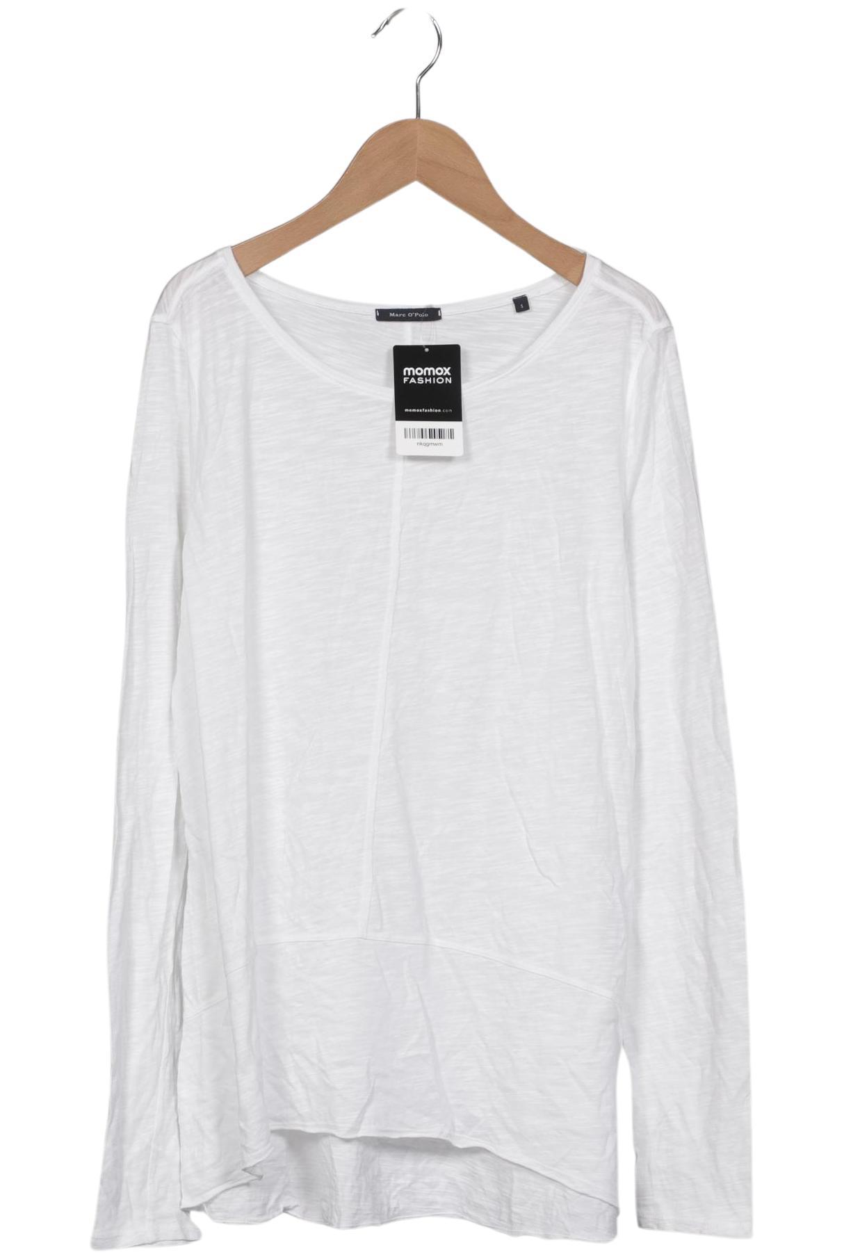 

Marc O Polo Damen Langarmshirt, weiß, Gr. 36