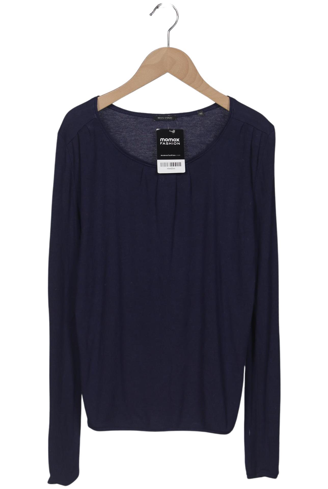

Marc O Polo Damen Langarmshirt, marineblau, Gr. 34