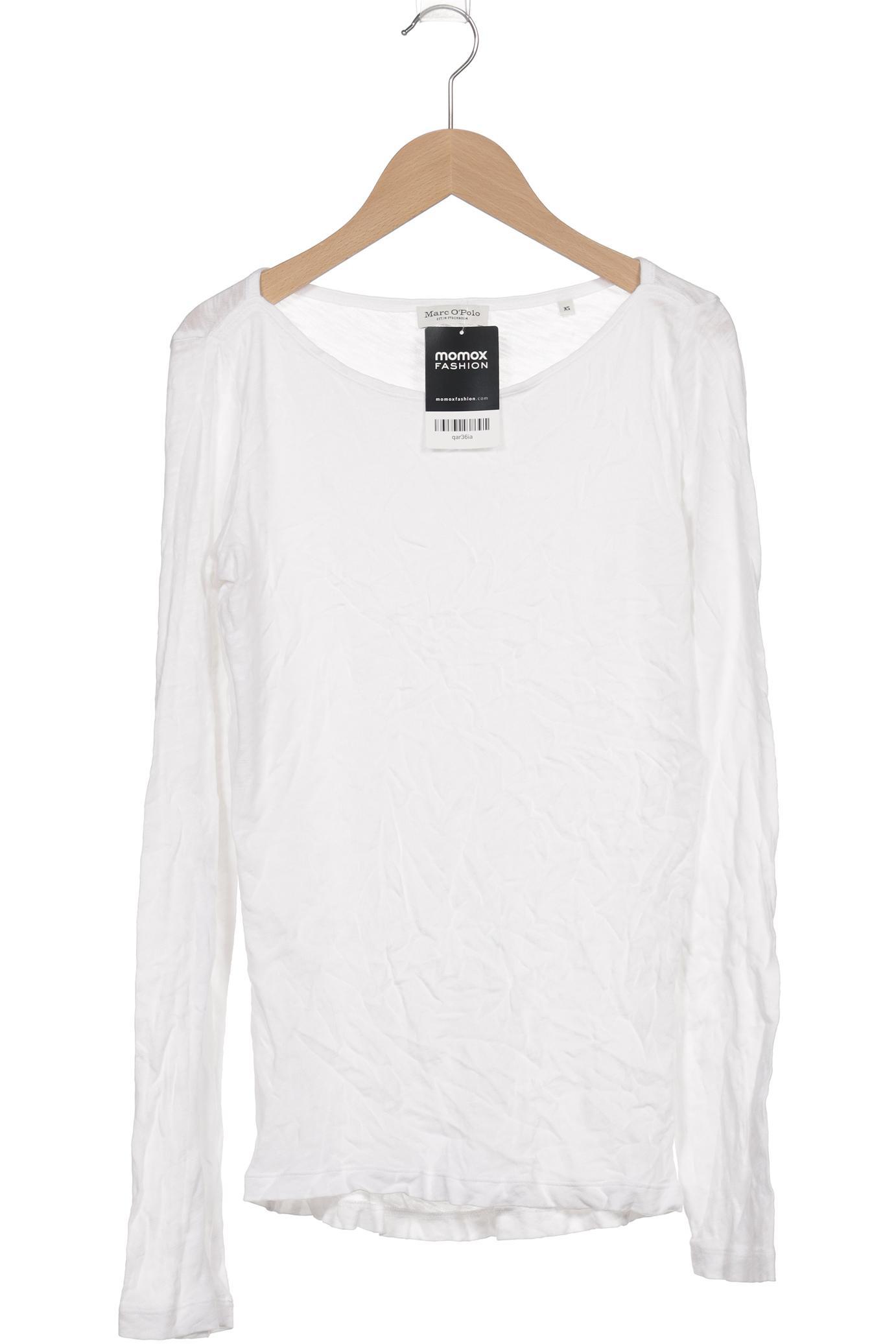 

Marc O Polo Damen Langarmshirt, weiß, Gr. 34