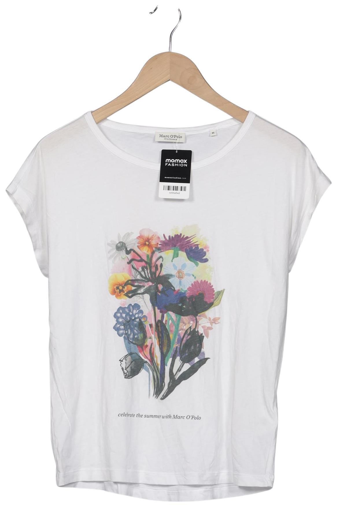 

Marc O Polo Damen T-Shirt, weiß, Gr. 34