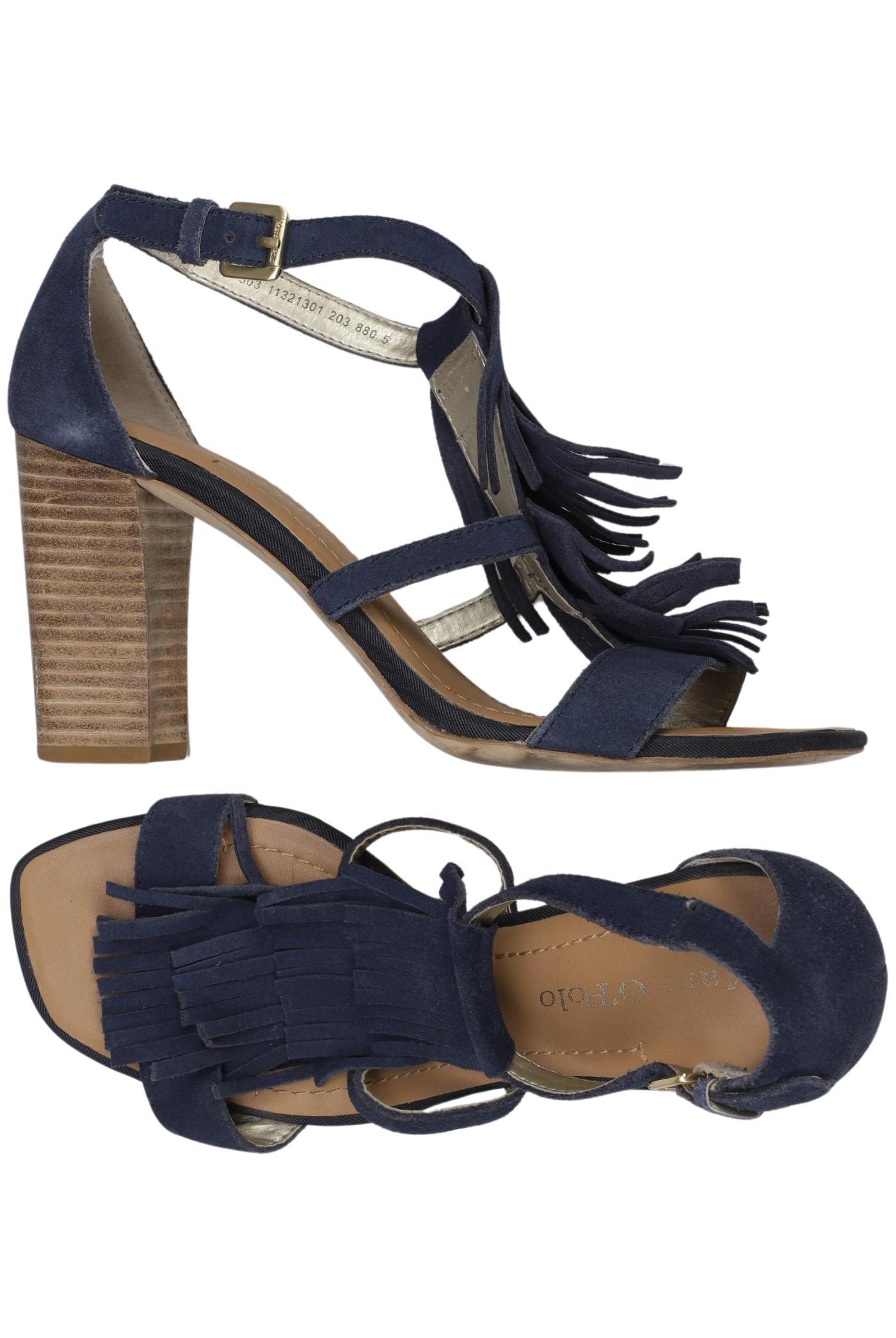 

Marc O Polo Damen Sandale, marineblau, Gr. 5