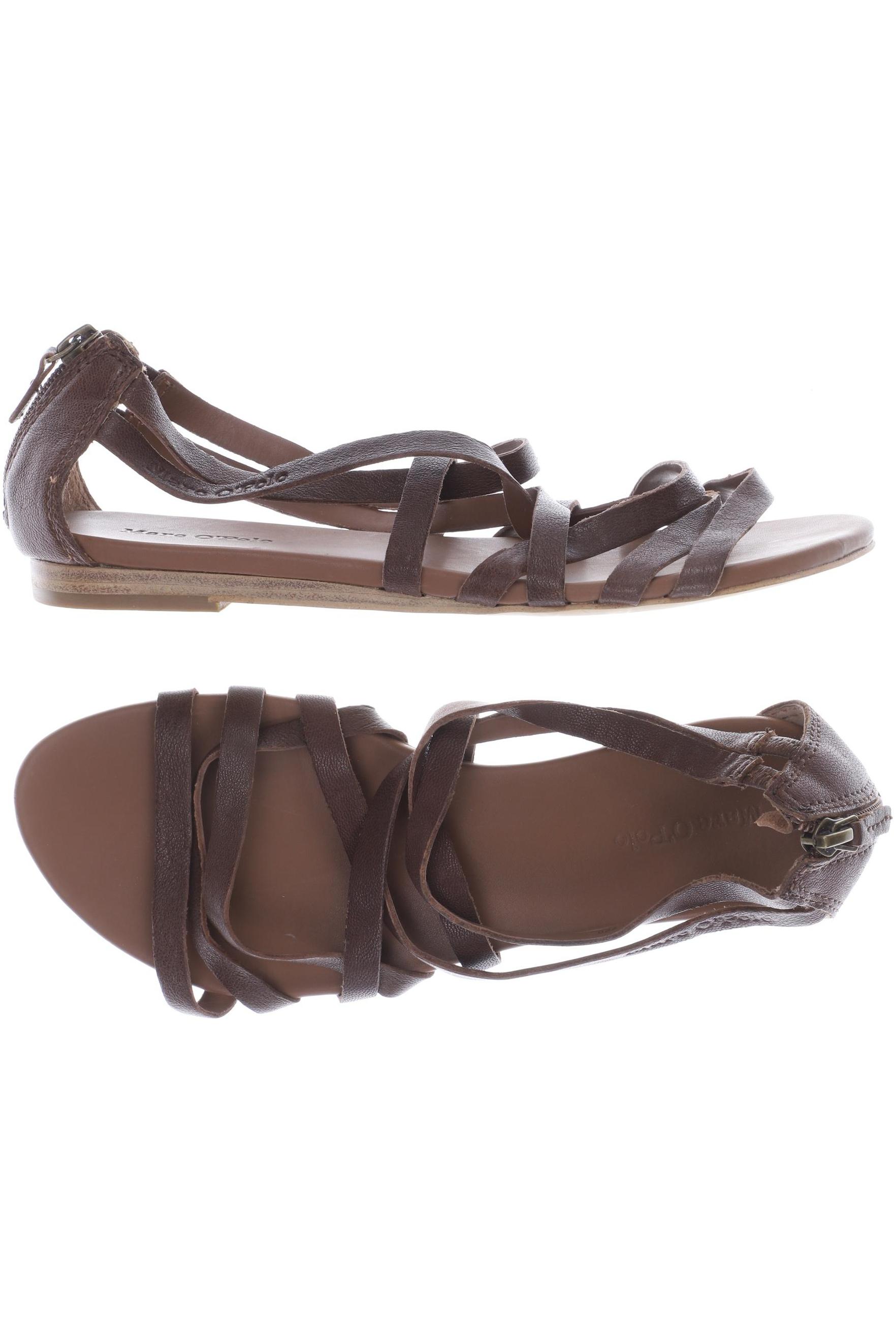 

Marc O Polo Damen Sandale, braun, Gr. 37