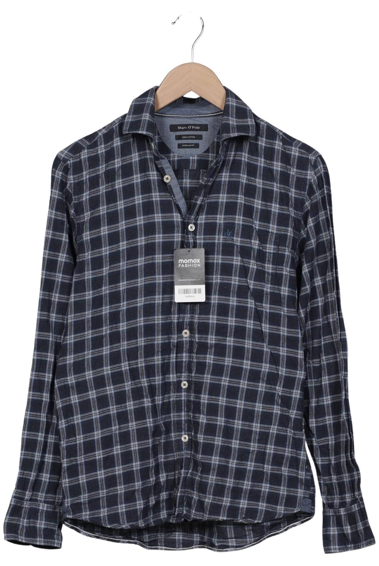 

Marc O Polo Herren Hemd, marineblau, Gr. 46