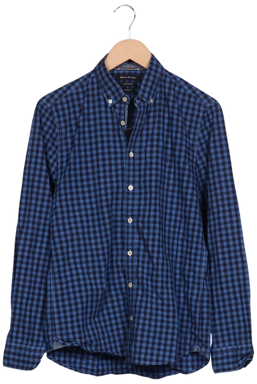 

Marc O Polo Herren Hemd, marineblau, Gr. 46