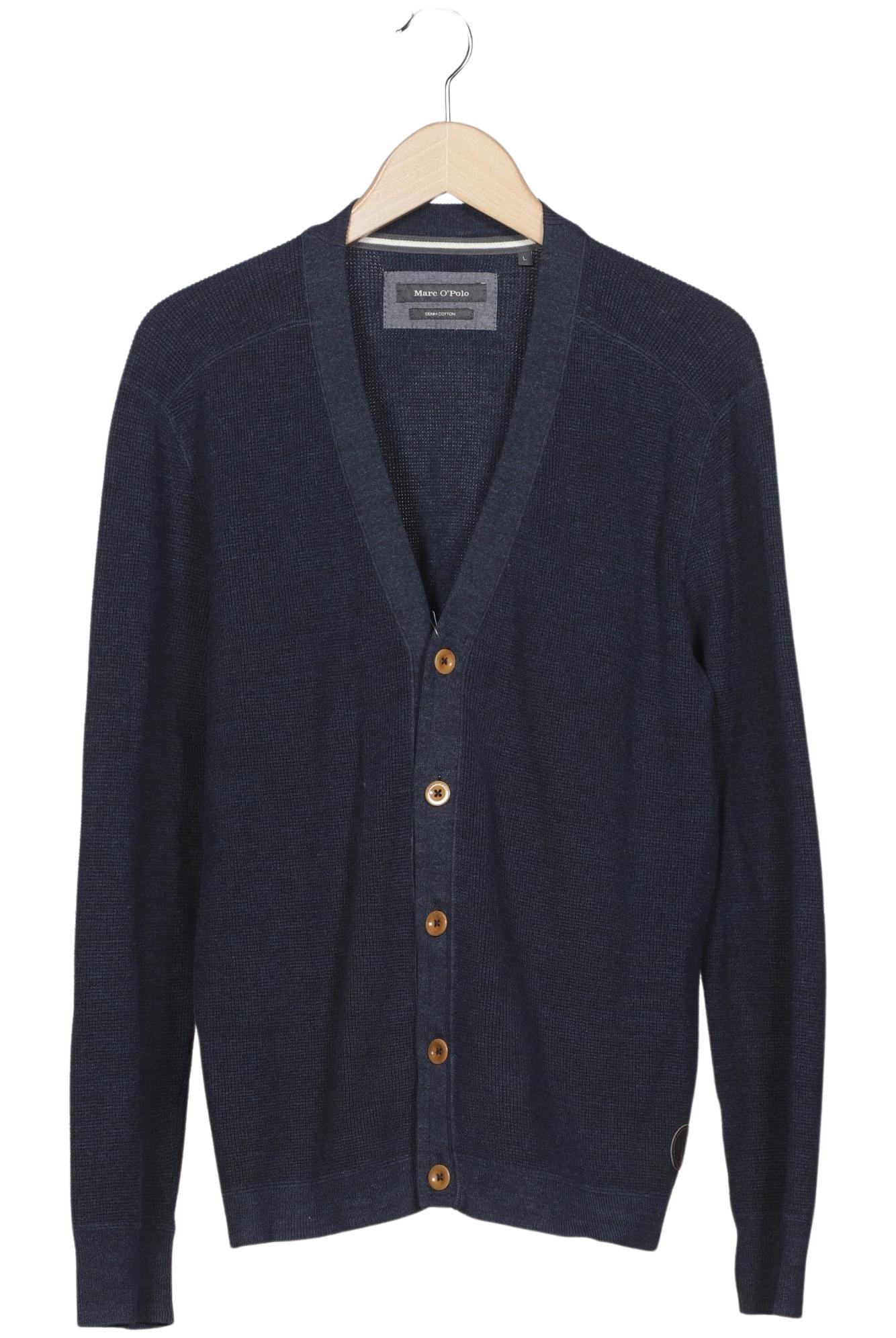

Marc O Polo Herren Strickjacke, marineblau, Gr. 52