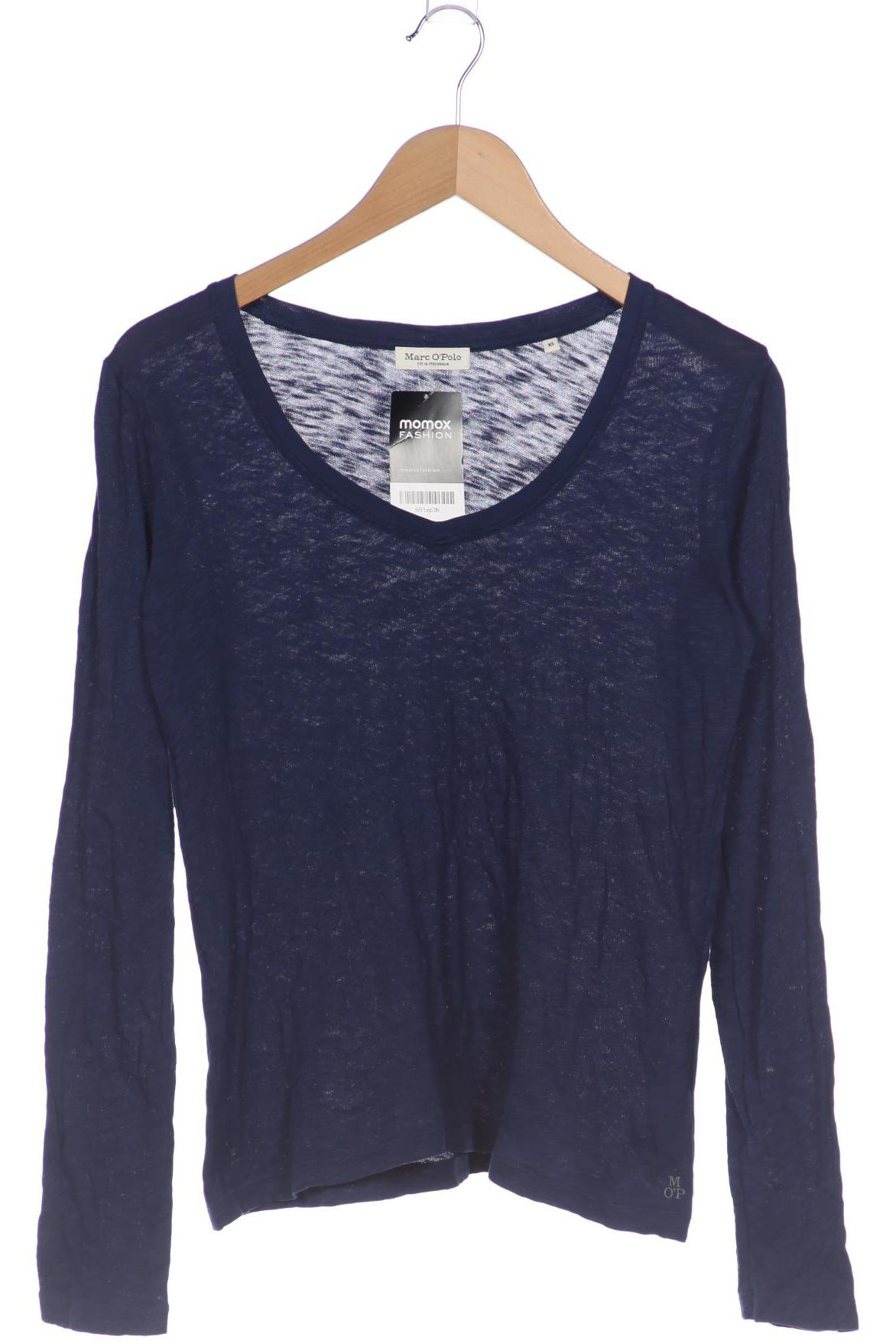 

Marc O Polo Damen Langarmshirt, marineblau, Gr. 34