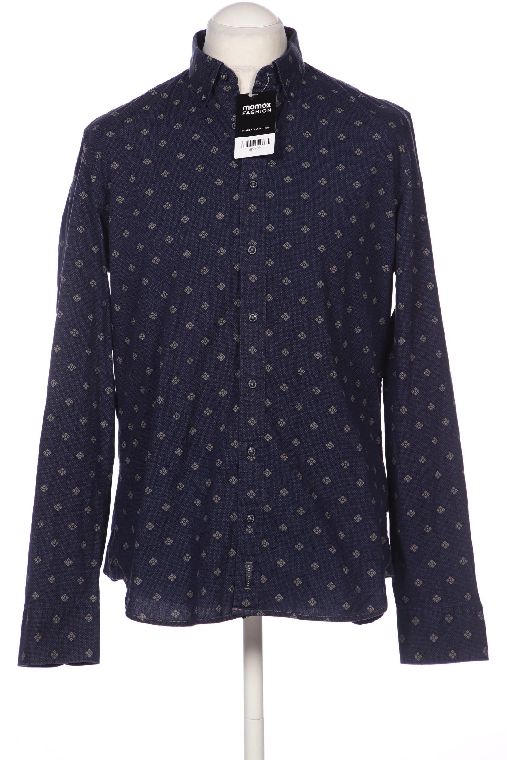 

Marc O Polo Herren Hemd, marineblau, Gr. 52