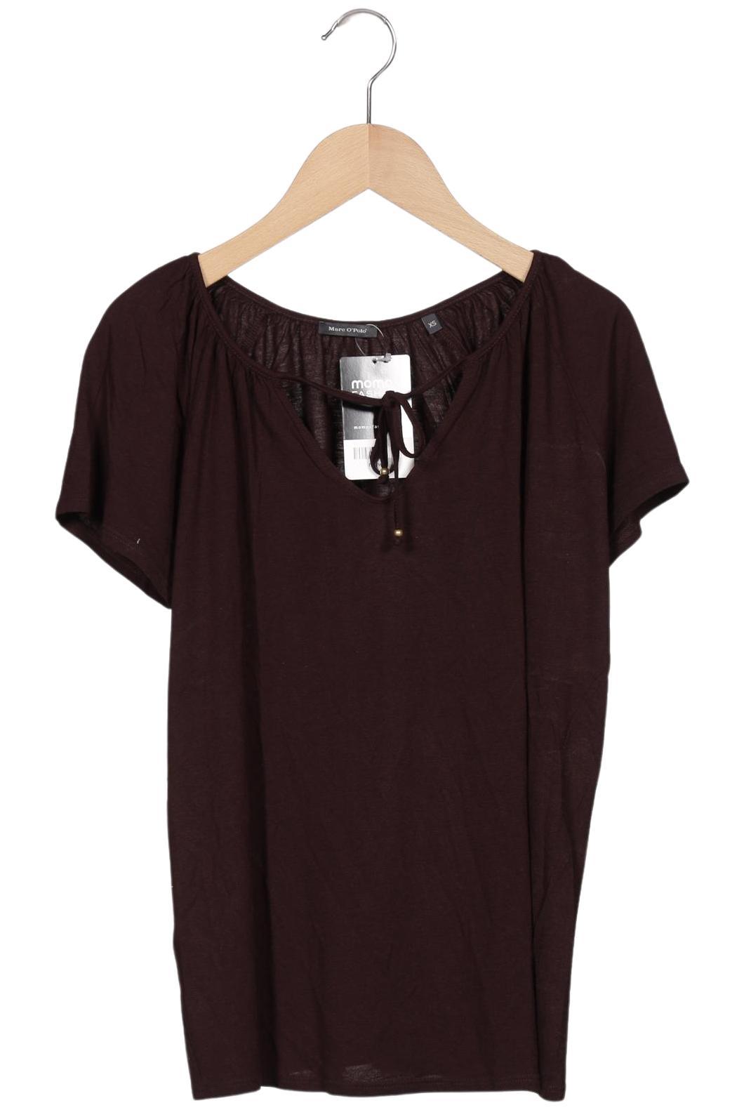 

Marc O Polo Damen T-Shirt, bordeaux, Gr. 34