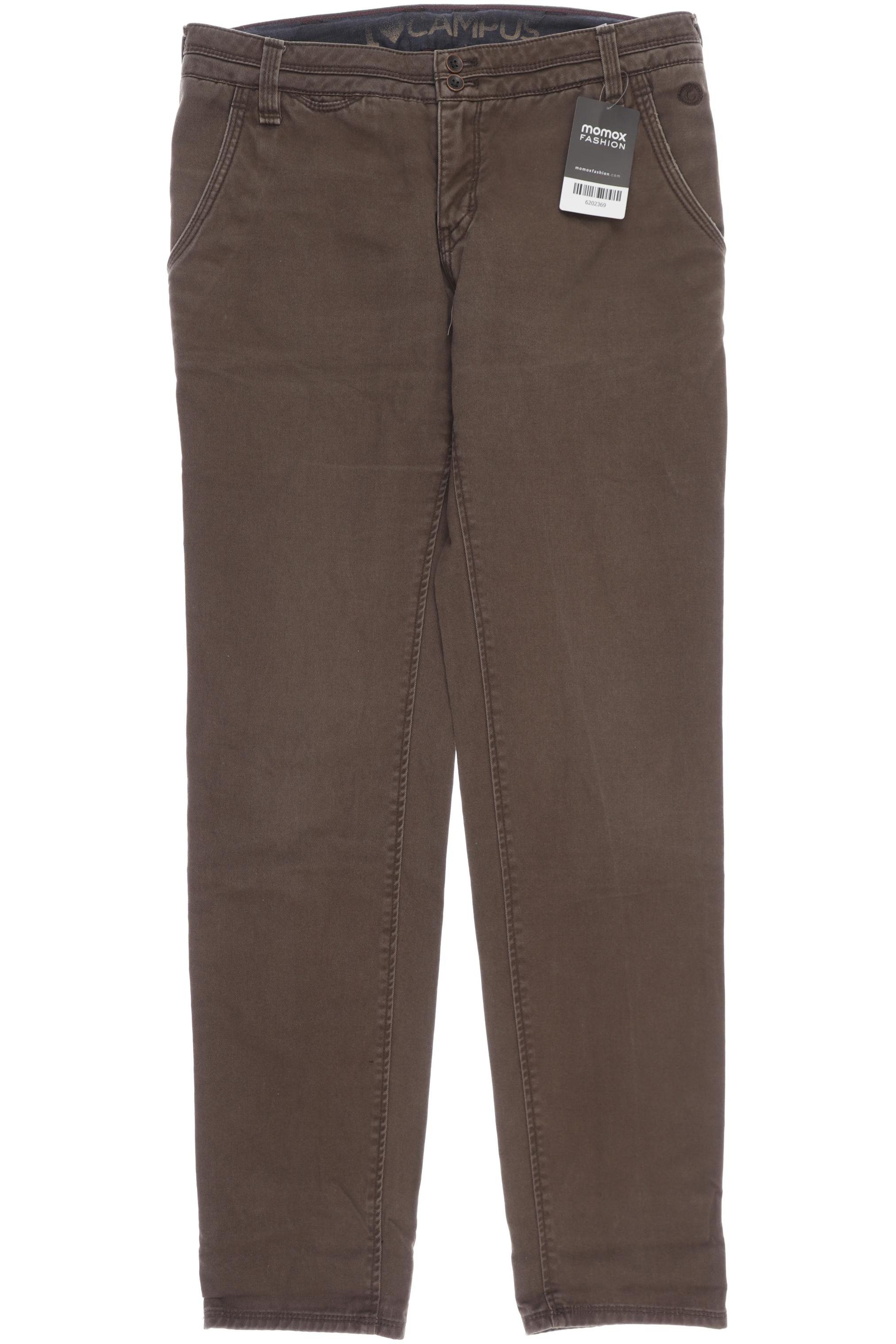 

Marc O Polo Damen Stoffhose, braun