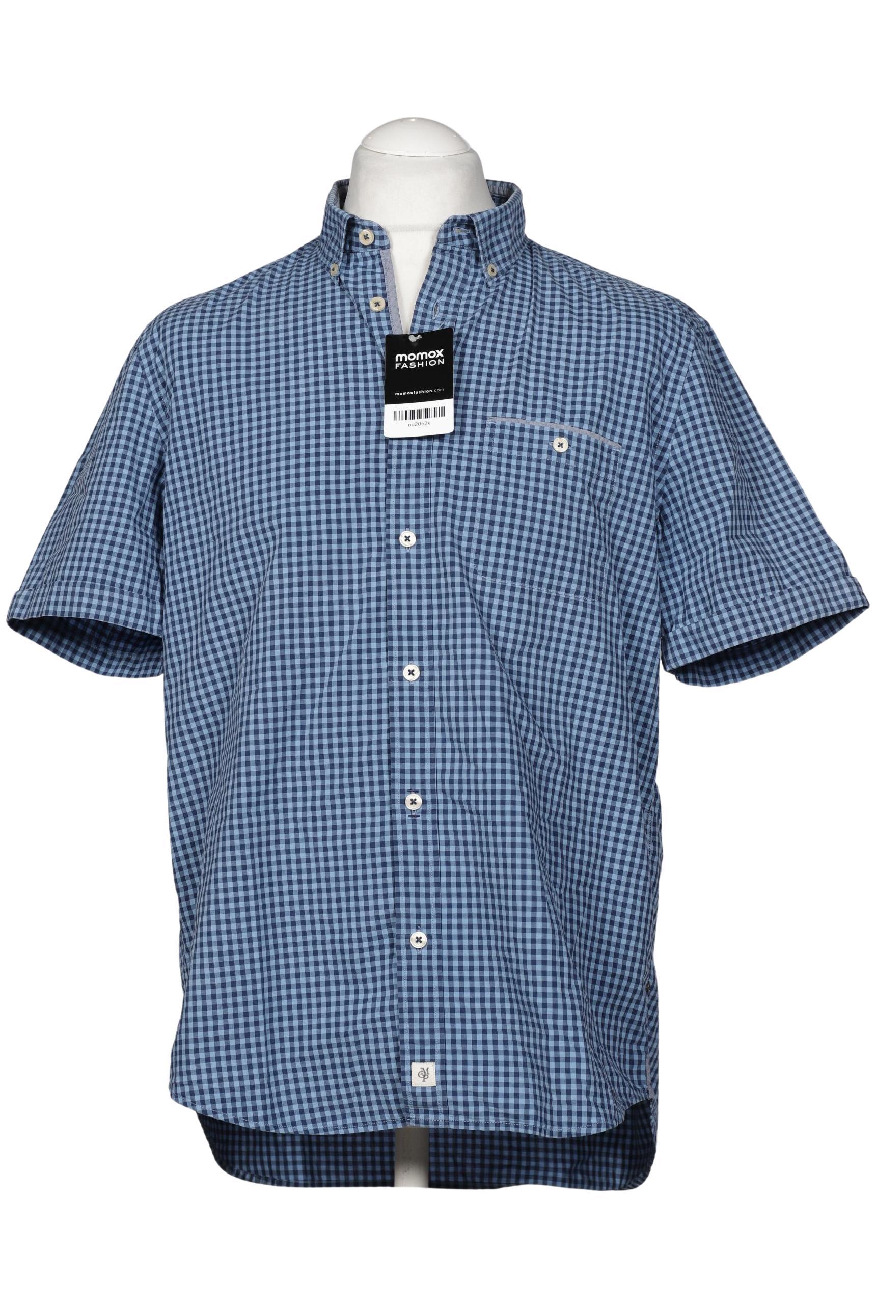 

Marc O Polo Herren Hemd, blau, Gr. 52