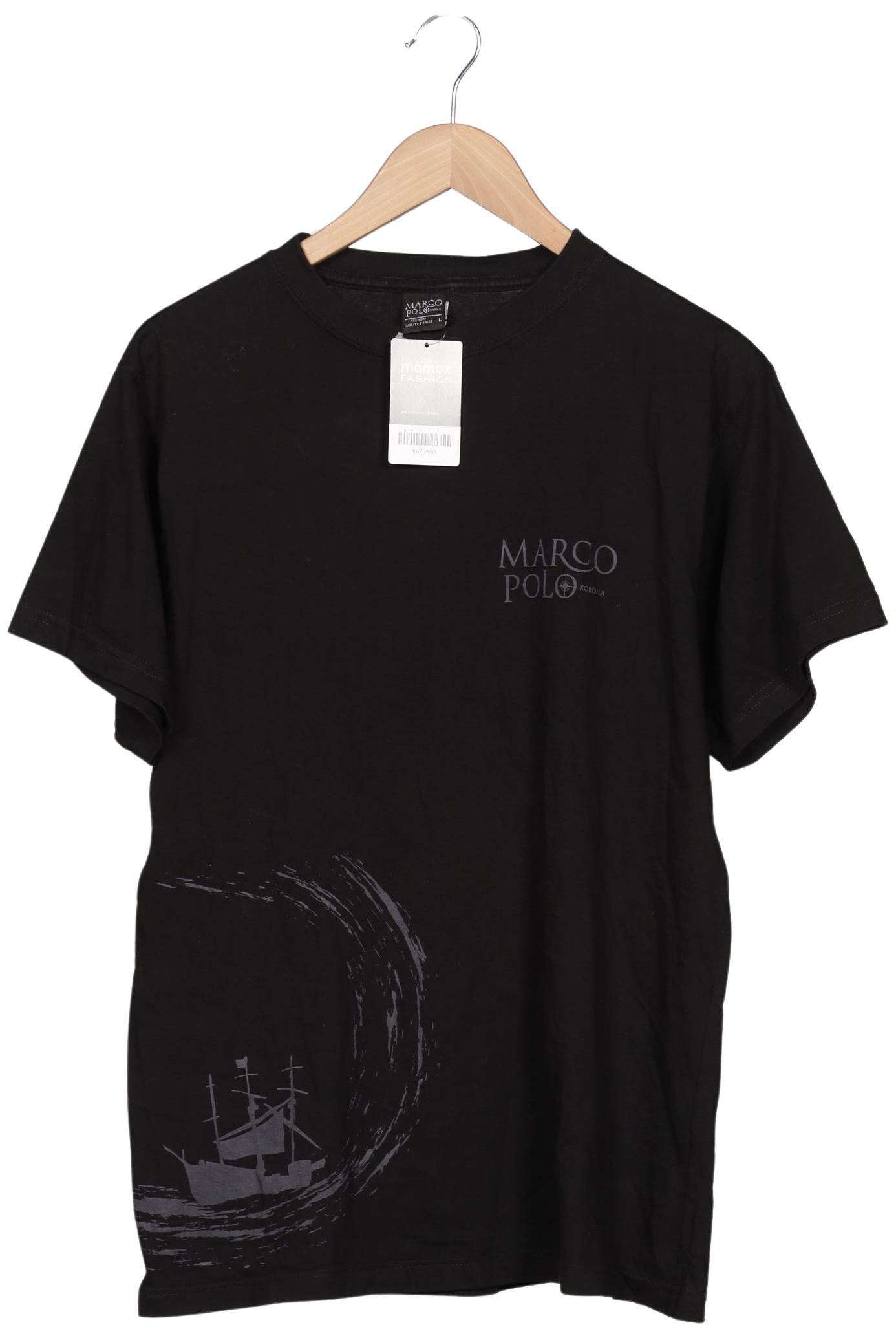 

Marc O Polo Herren T-Shirt, schwarz, Gr. 52