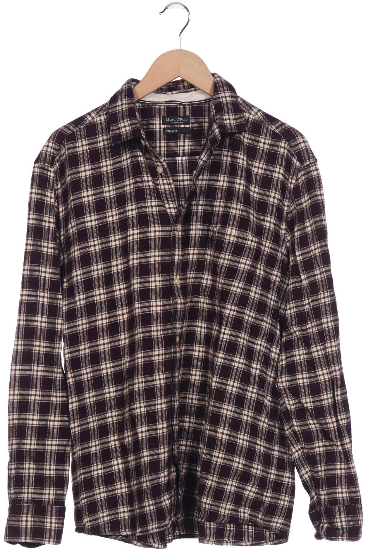 

Marc O Polo Herren Hemd, bordeaux, Gr. 56