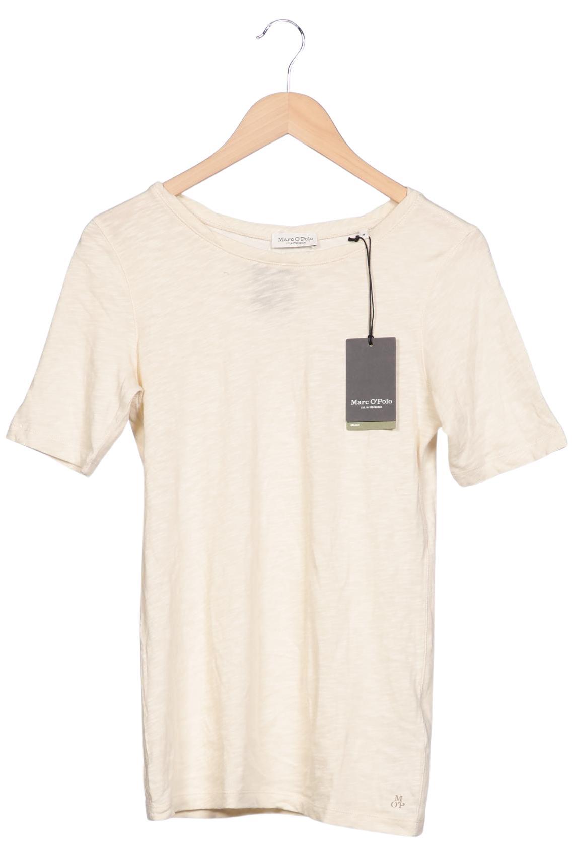 

Marc O Polo Damen T-Shirt, cremeweiß, Gr. 38