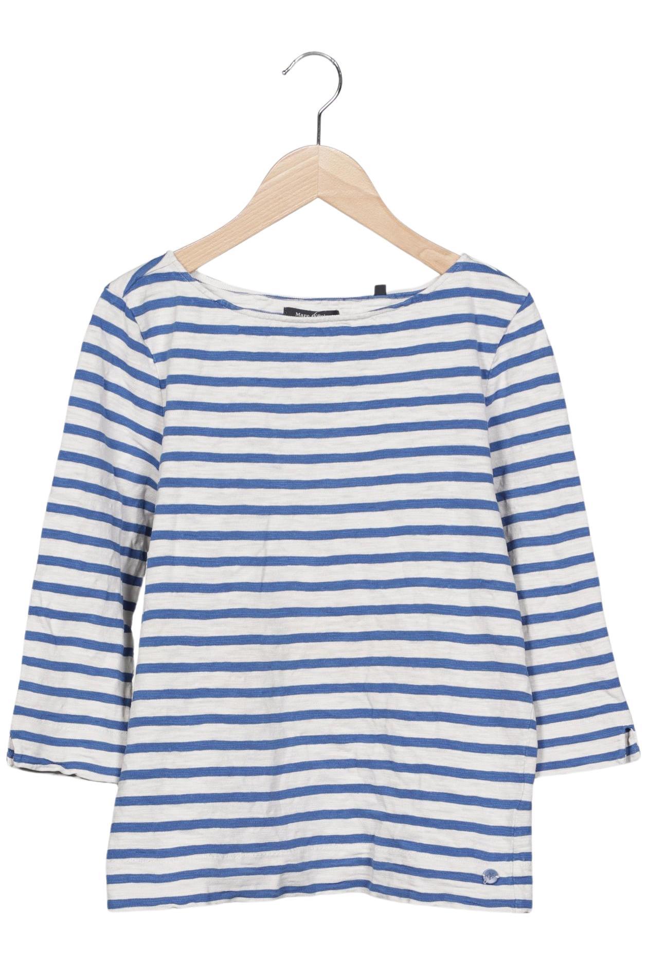 

Marc O Polo Damen Langarmshirt, blau, Gr. 36